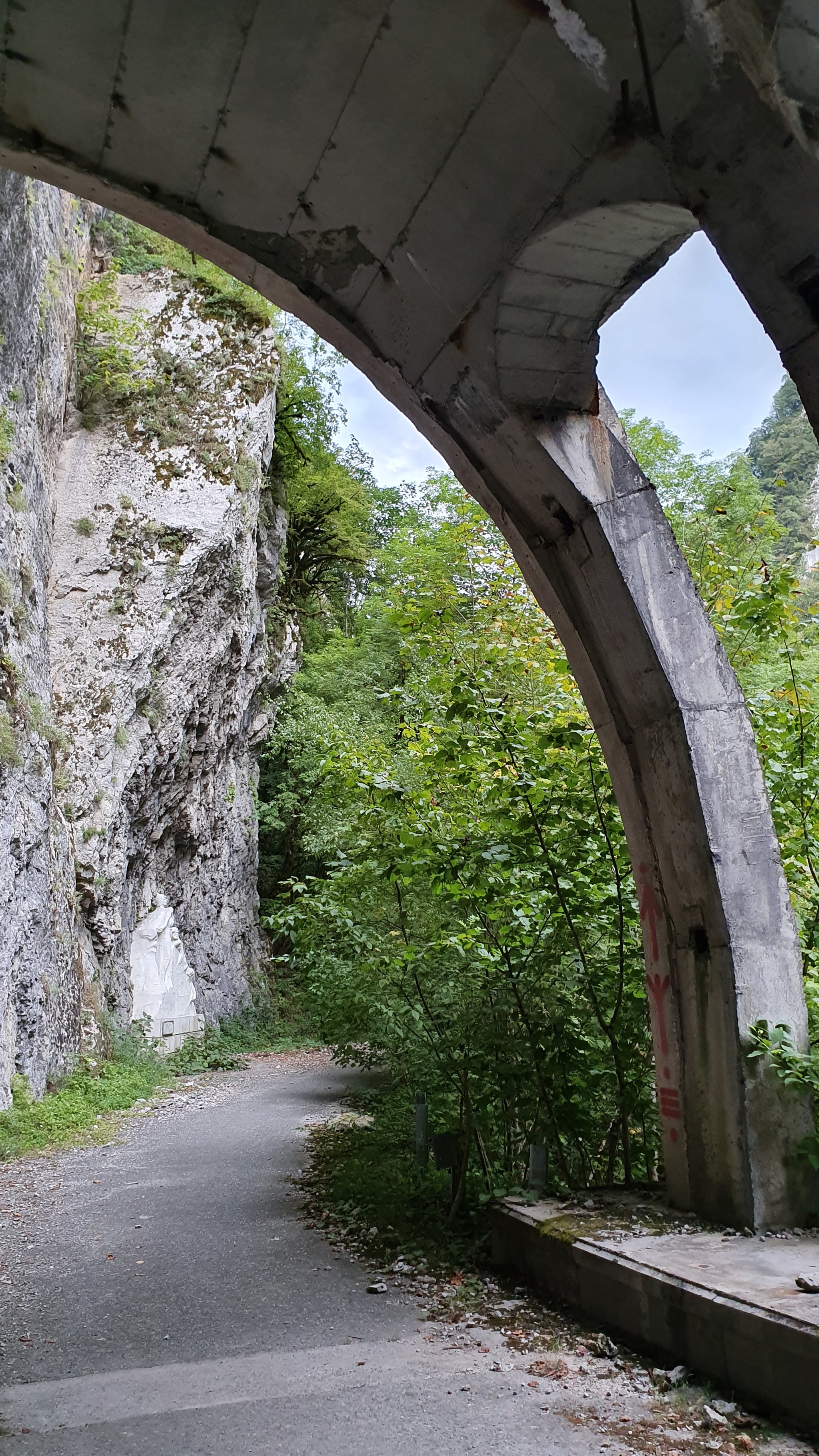 Bring it through, Lord! or the old road to Krasnaya Polyana - My, Adler, Krasnaya Polyana, Road, The rocks, Longpost