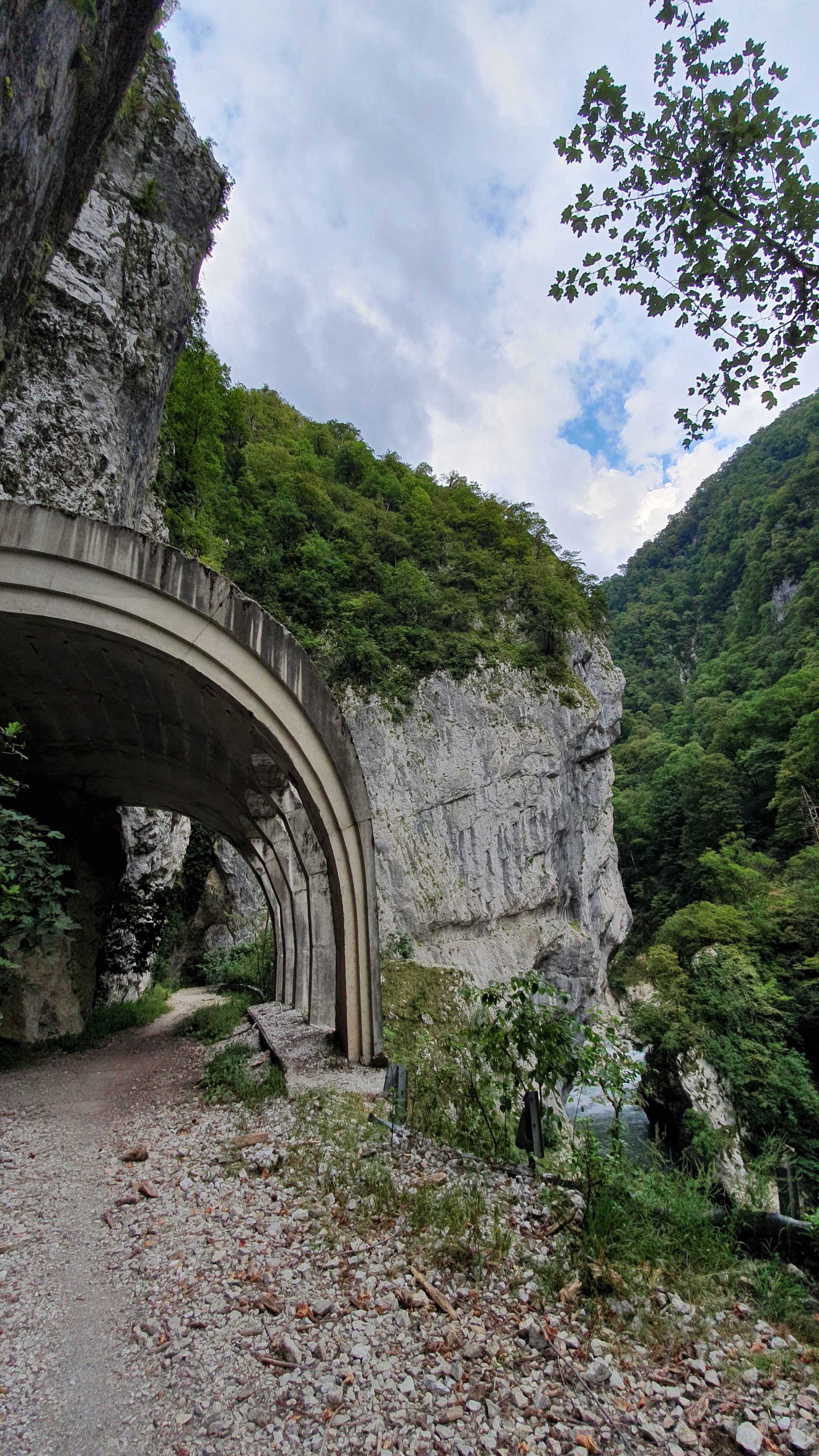 Bring it through, Lord! or the old road to Krasnaya Polyana - My, Adler, Krasnaya Polyana, Road, The rocks, Longpost