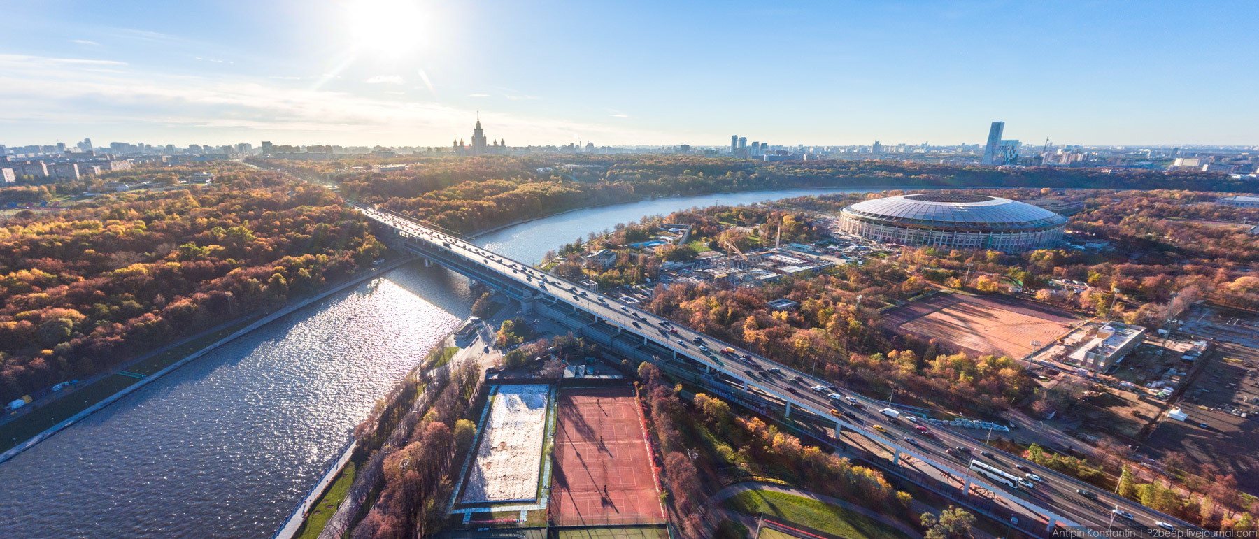 “I’ll show you Moscow!” Bird's-eye - Travels, Panoramic shooting, Туристы, Interesting places, Longpost