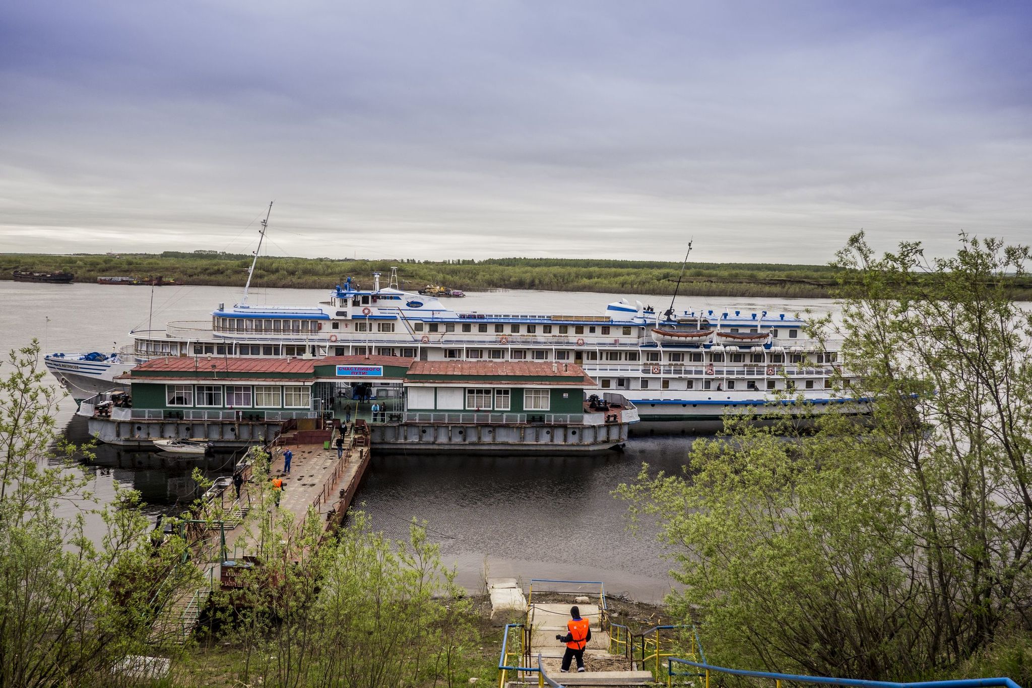 Красноярск - Норильск. Часть закл - Моё, Енисей, Теплоход, Длиннопост