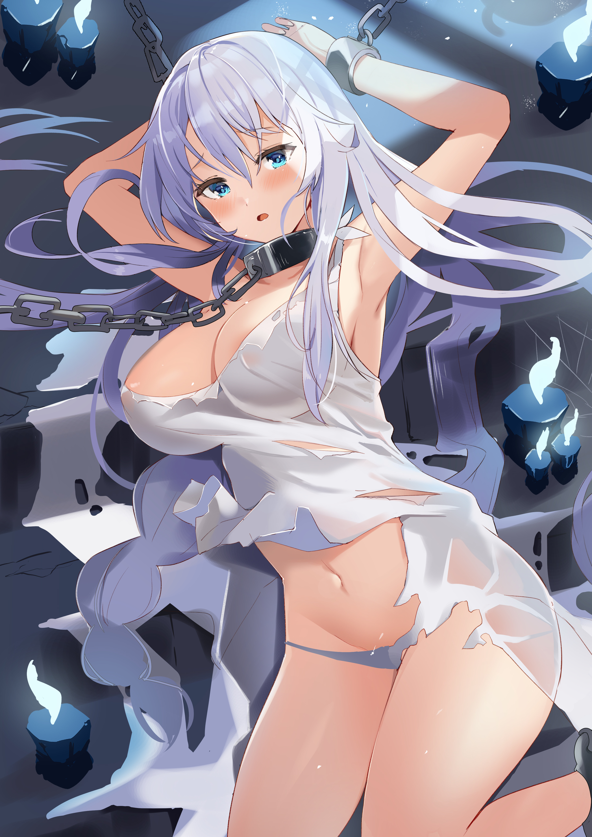 Avrora - NSFW, Anime, Anime art, Azur lane, Avrora, Breast