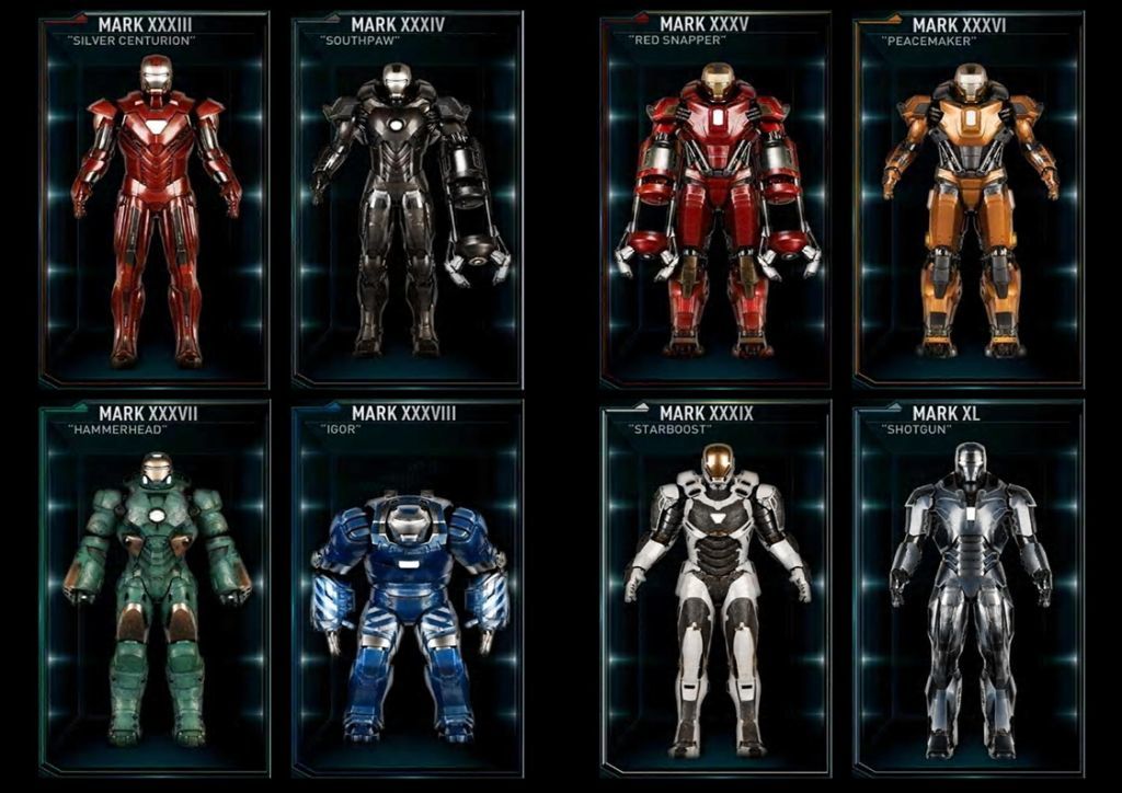 Ironman Armor - Iron Man's armor in the movies - iron Man, Armor, Longpost