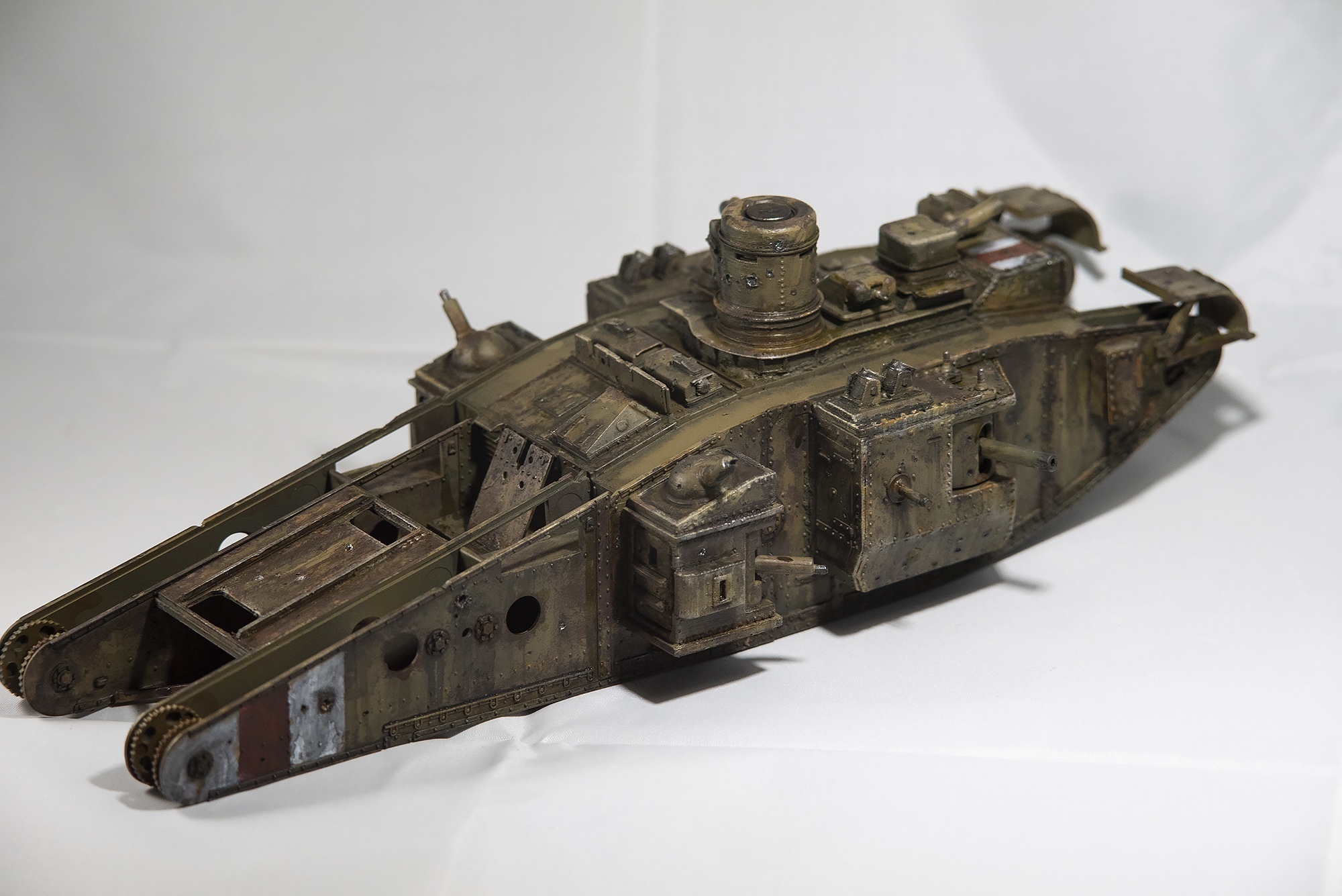 A strange tank, or the first attempt at modeling - My, Scalemodels, Modeling, Longpost