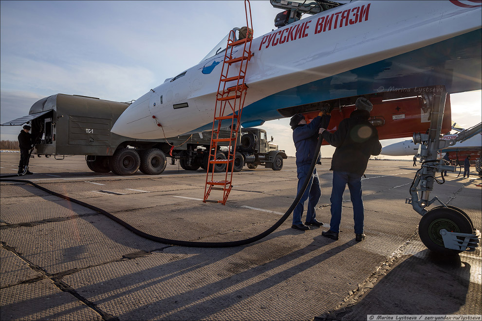 “Russian Knights” on the new Su-35S in Kubinka - Fighter, Airplane, Army, Russia, Drying, Longpost