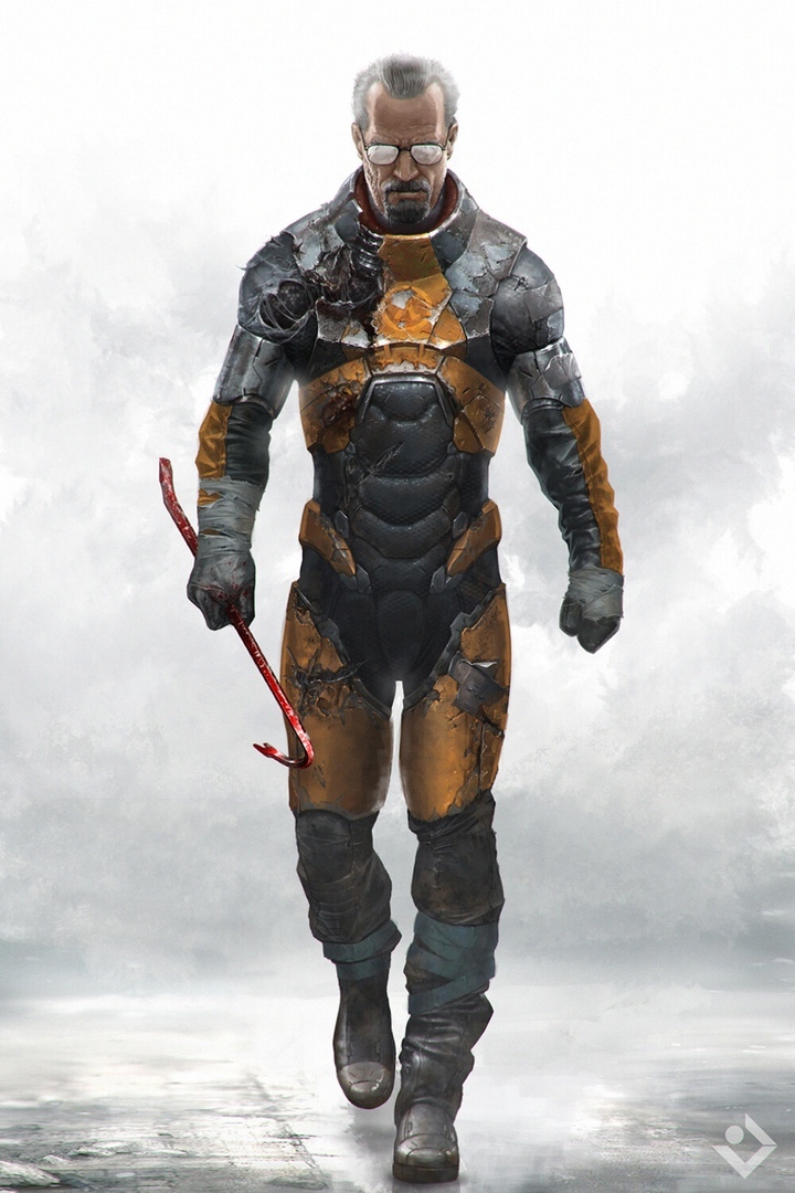 Gordon Freeman - Игры, Арт, Half-Life