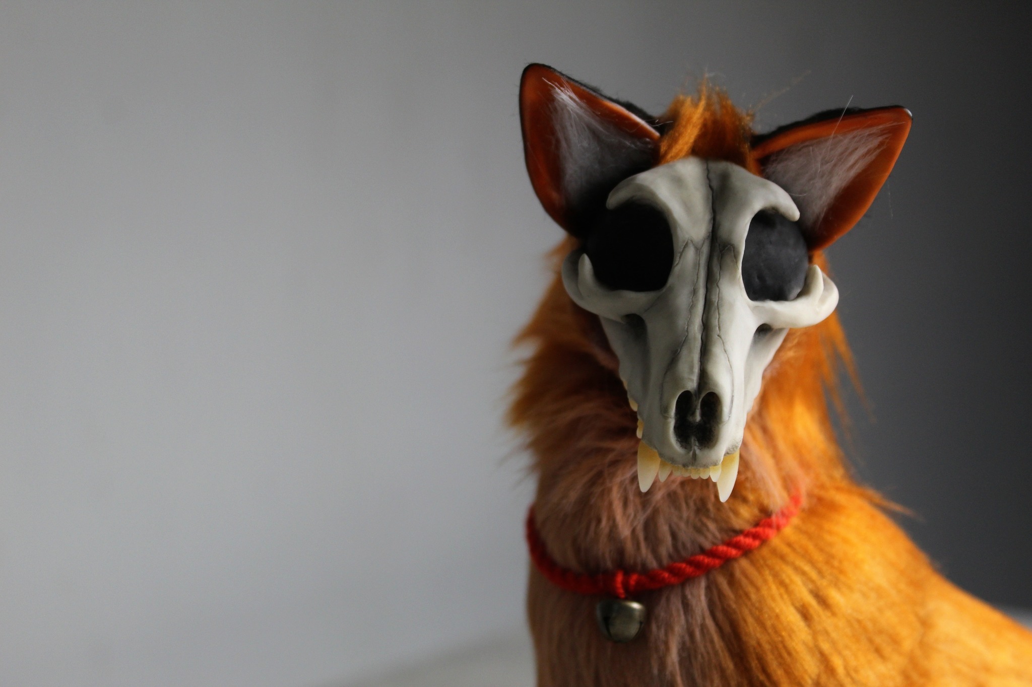 Creep fox) - My, Polymer clay, Kripota, With your own hands, Needlework without process, Art, Longpost