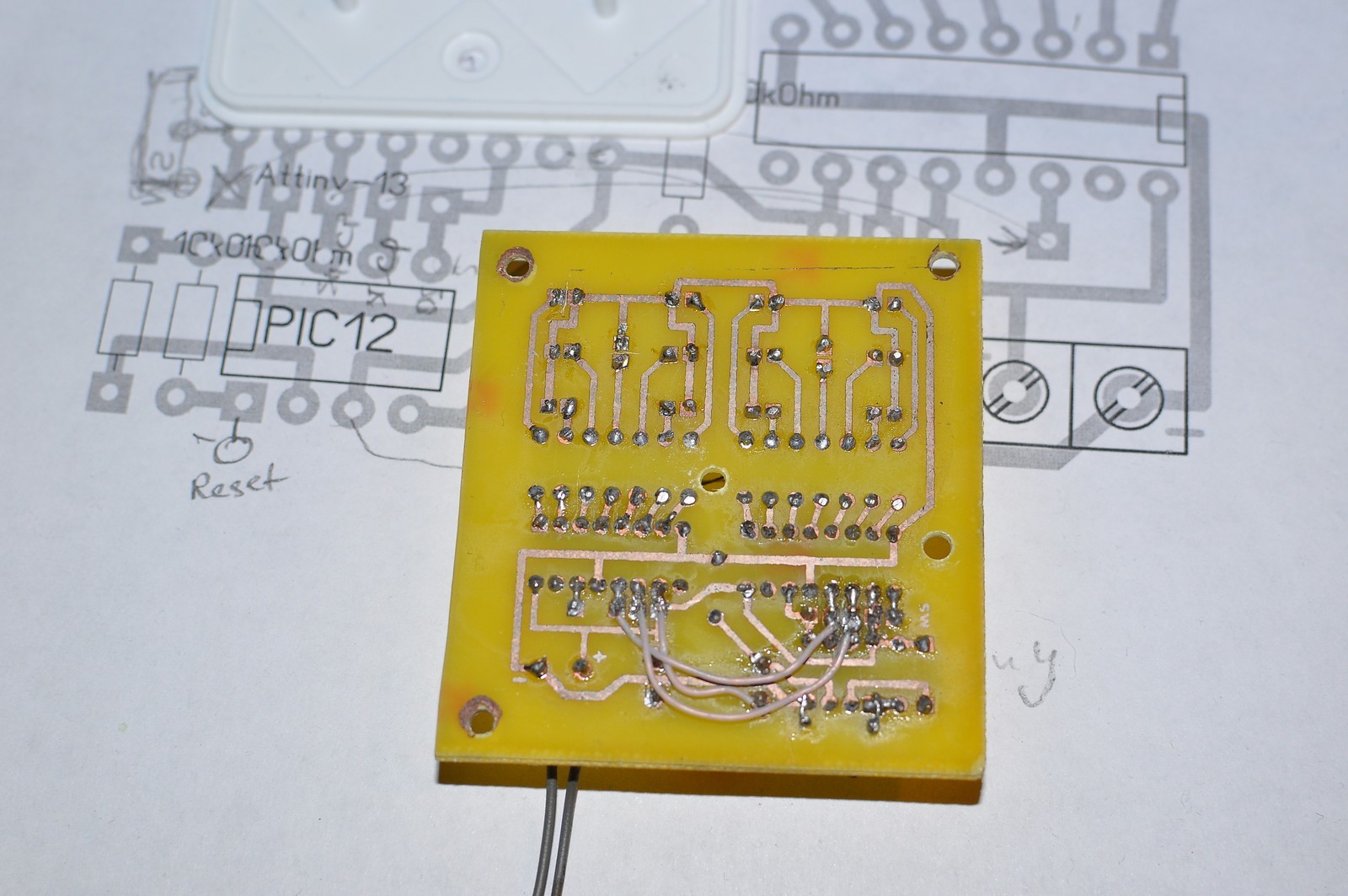 Cube generator - My, With your own hands, Attiny13, Soldering, Video, Longpost