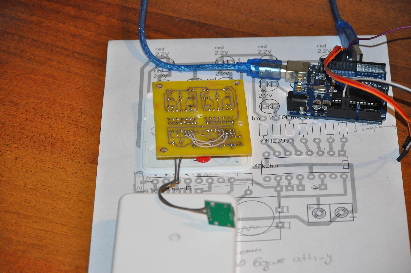 Cube generator - My, With your own hands, Attiny13, Soldering, Video, Longpost