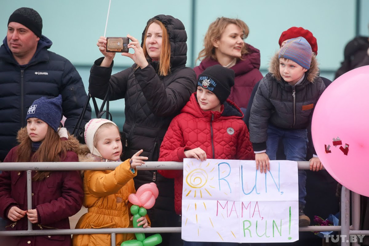 Everyone is running! - Minsk, March 8 - International Women's Day, Sport, The race, From the network, Video, Longpost