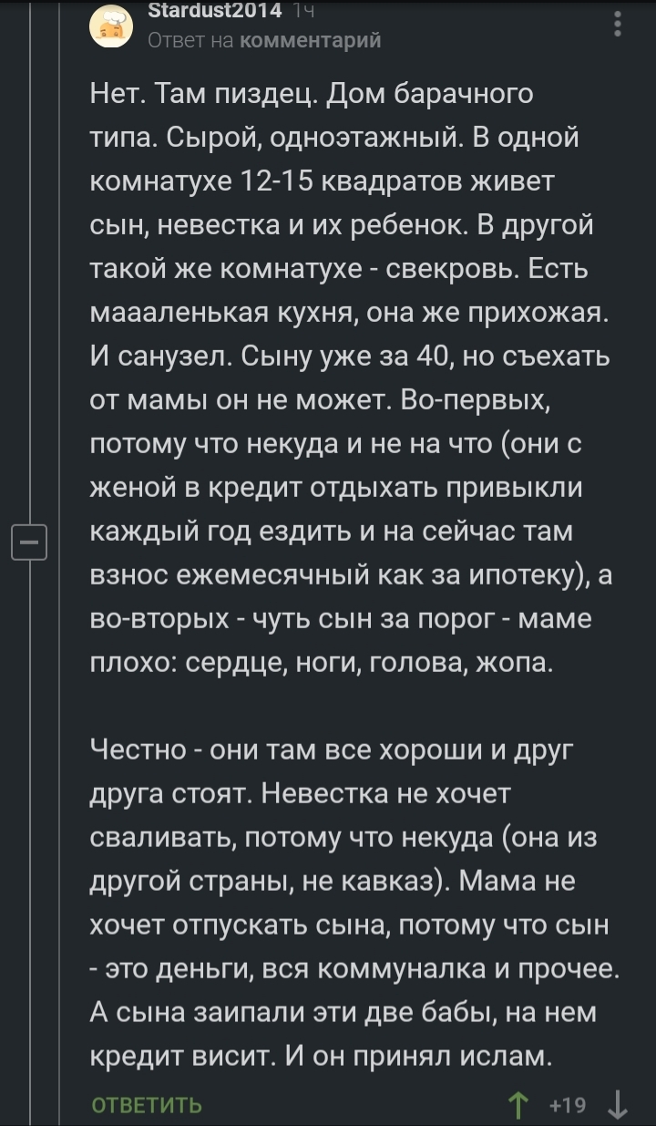 Хоть сериал снимай - Комментарии на Пикабу, Скриншот, Длиннопост