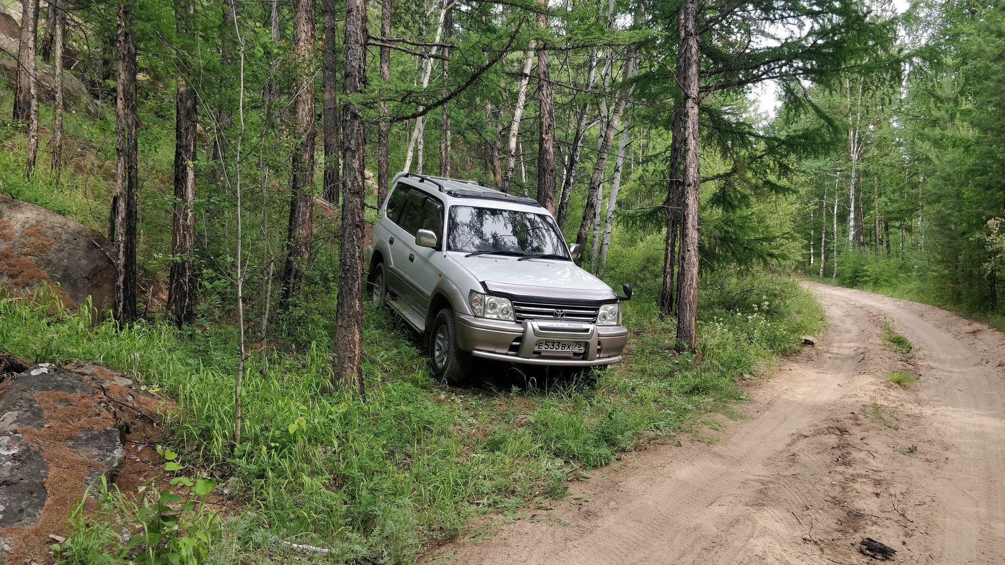 Honest review of Land Cruiser Prado 95. Legend of the 90s - My, 5vz, Toyota Land Cruiser, Off road, Video, Longpost