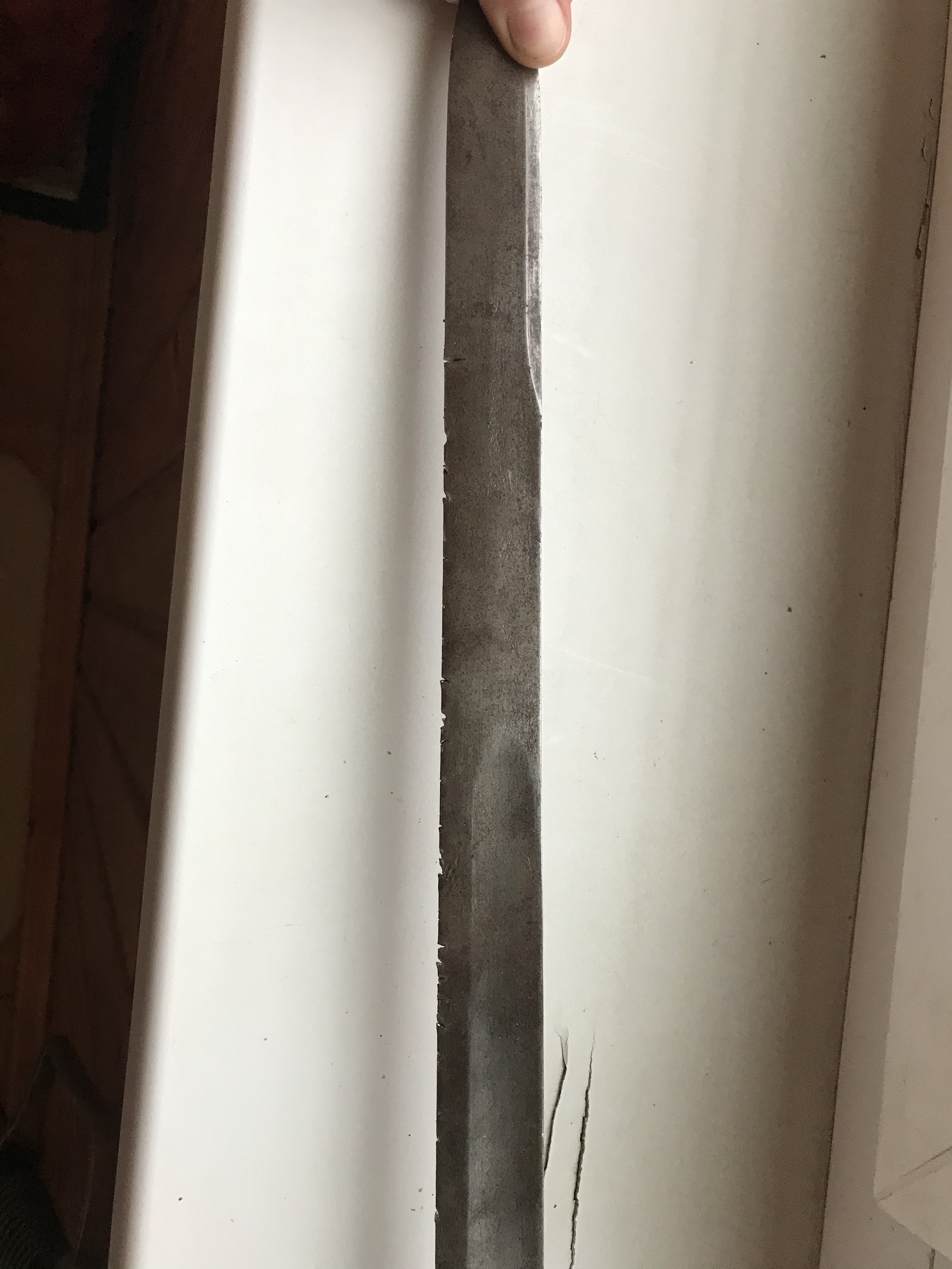 Need help identifying a broadsword - My, Steel arms, Story, Antiques, History (science), Sword, Weapon, Longpost