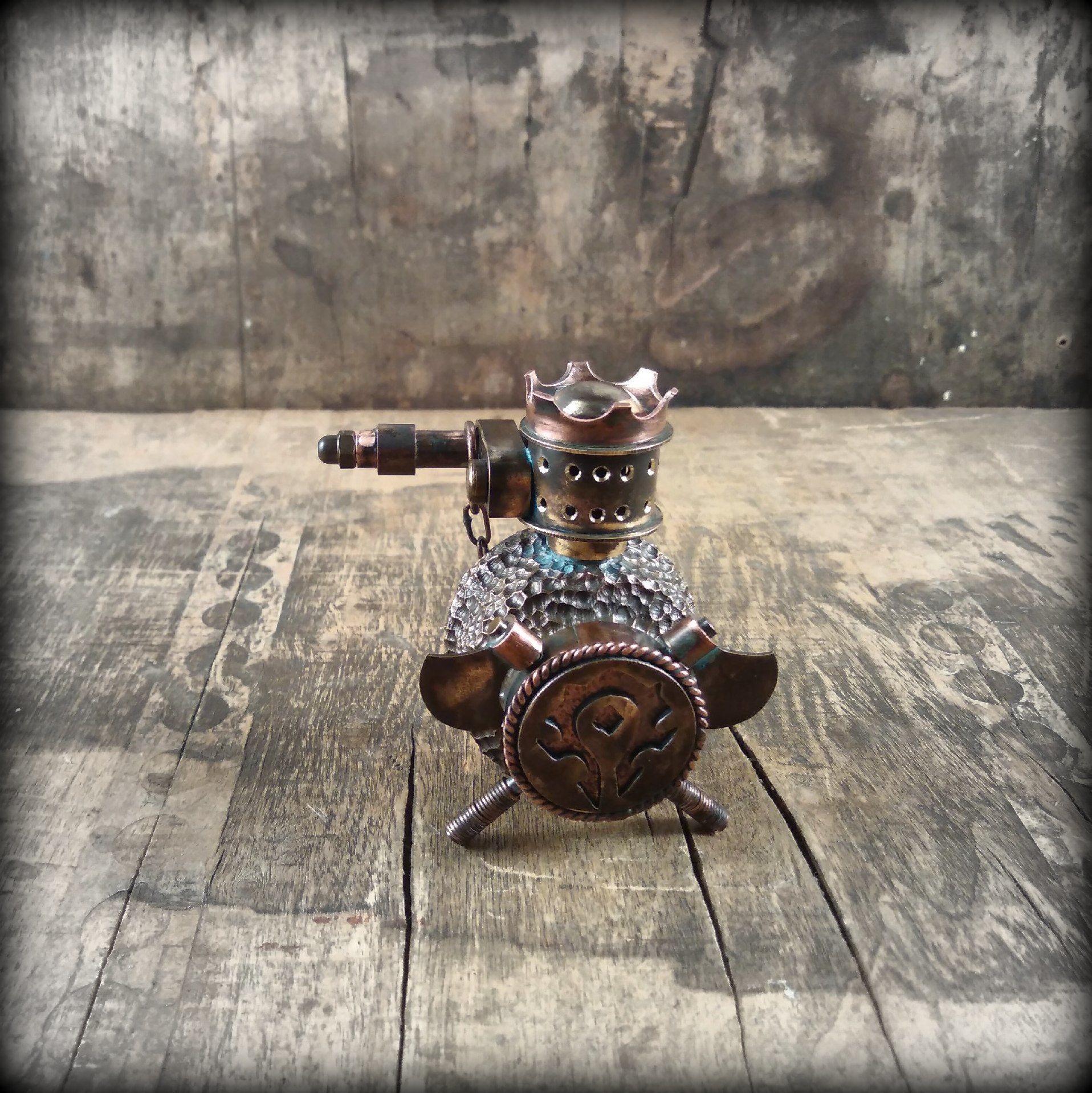 Lighter For the horde - My, Warcraft, Steampunk lighter, Steampunk, Needlework without process, World of warcraft, Longpost