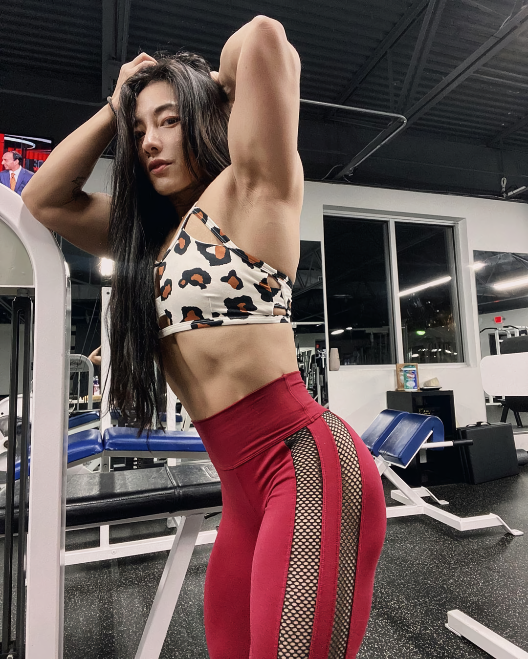Olivia Bian (@bian_ifbb_pro) - Olivia Bian, Strong girl, Sleep-Sleep, The photo, Asian, Girls, Body-building, Bodybuilders, Video, Longpost