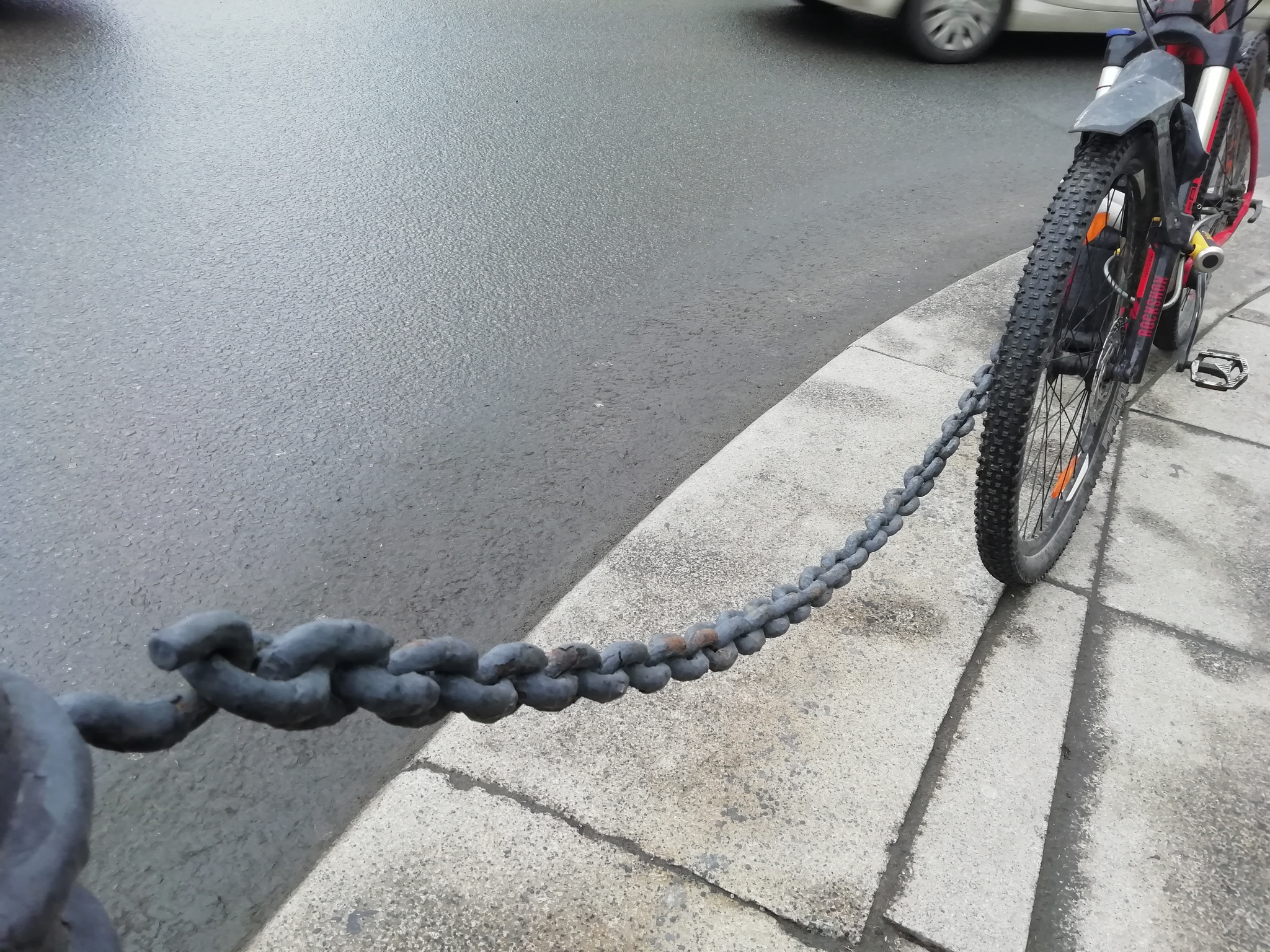 It wasn't the bobbin - My, Bicycle parking, Saint Petersburg, Longpost