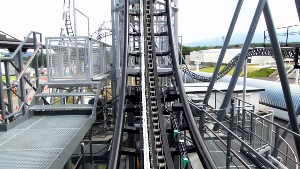 The coolest slide is in Japan - Japan, Slide, Attraction, Roller coaster, Video, Longpost