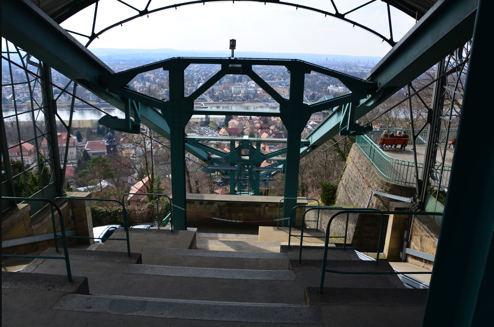 Dresden Cableway - Dresden, Germany, Suspended monorail, Funicular, Video, Longpost