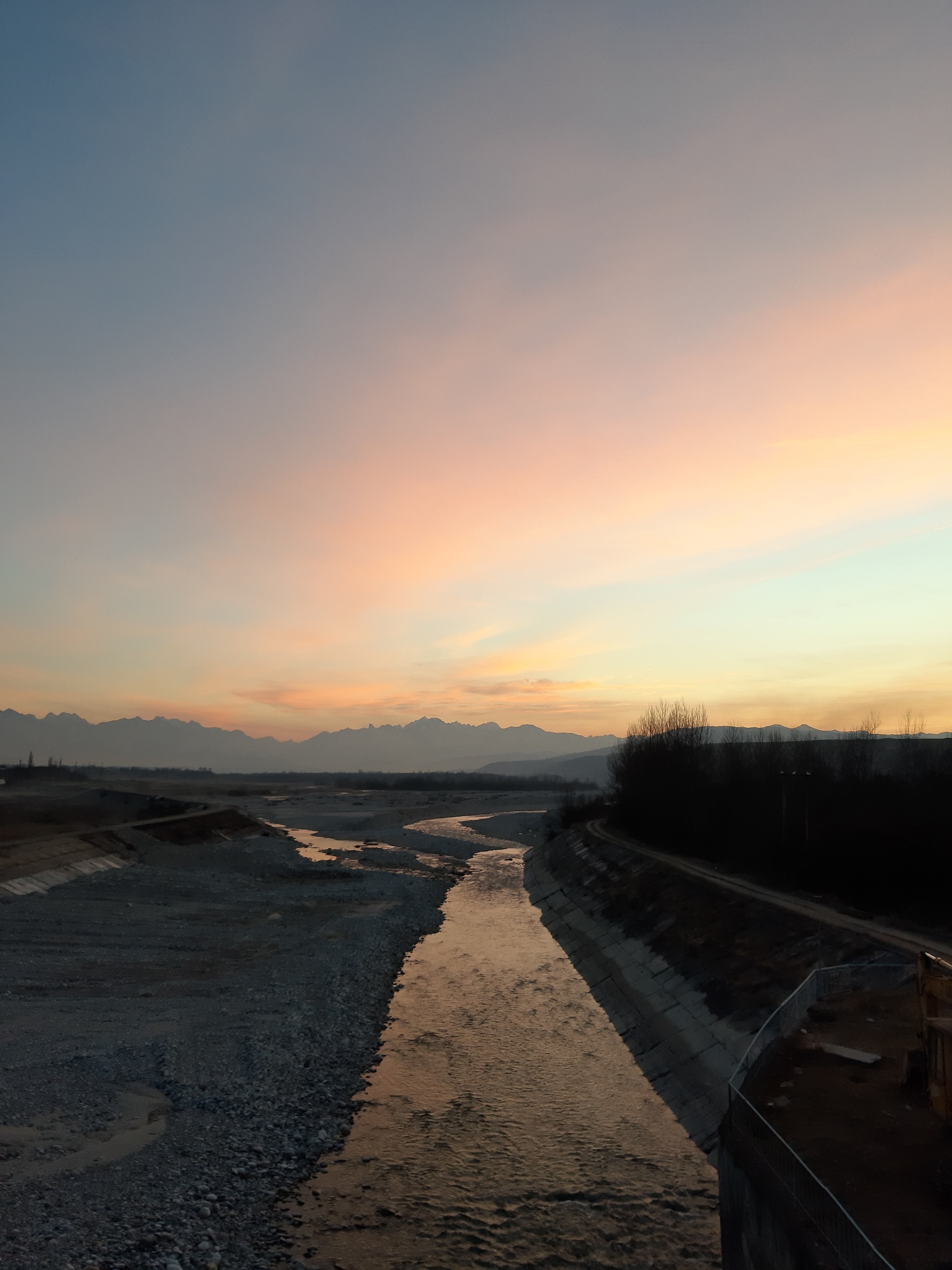 Sunset - My, The photo, Sunset, River, Russian rivers, PHOTOSESSION, Kabardino-Balkaria, North Caucasus, Longpost