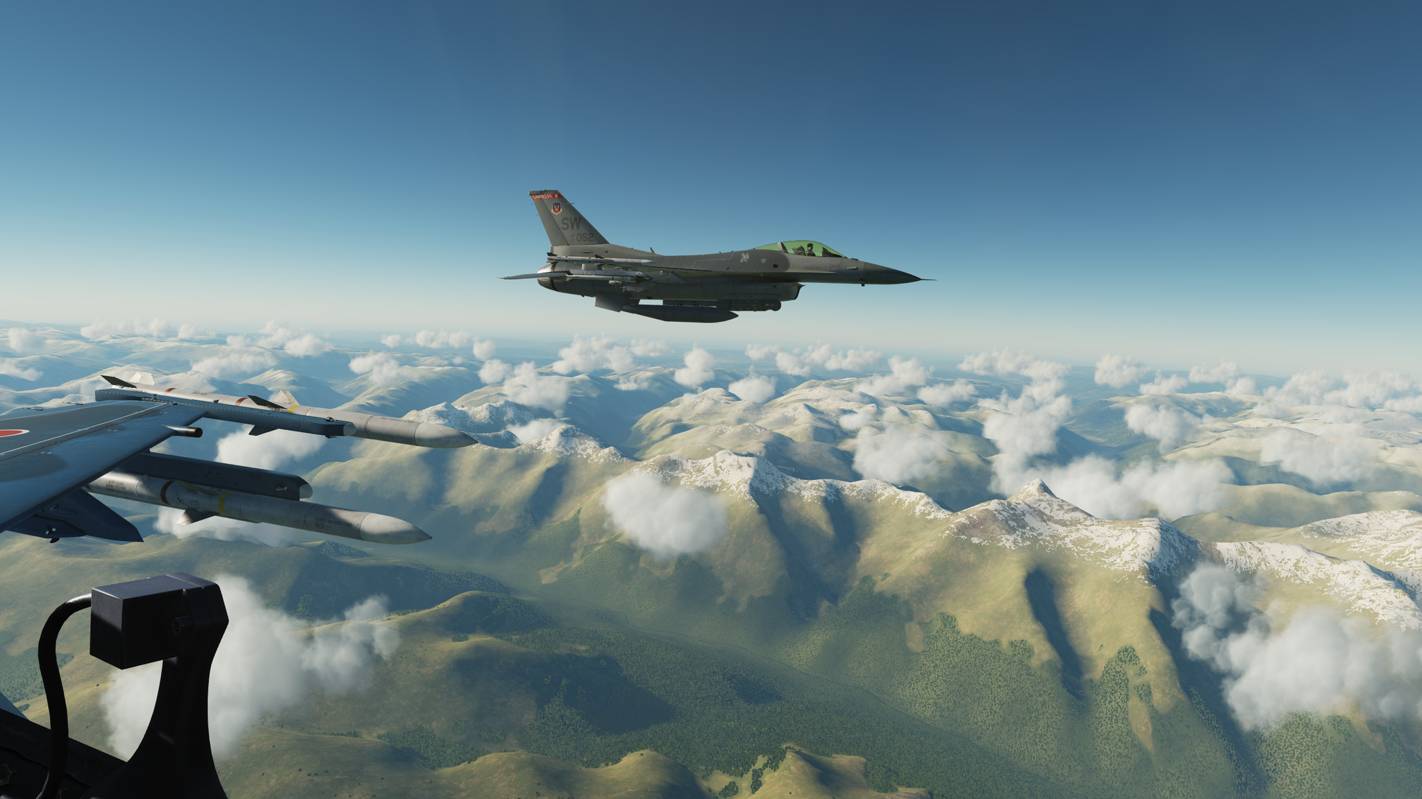 Aircraft - My, Dcs, Simulator, f-86, f-14, f-16, Fa-18, Screenshot, Longpost