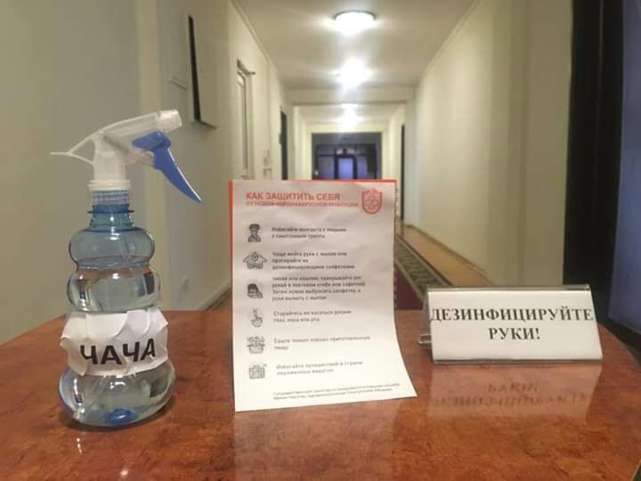 The problem of shortage of disinfectants has been solved in Abkhazia - Humor, Safety, Health, Russia, Coronavirus, Abkhazia