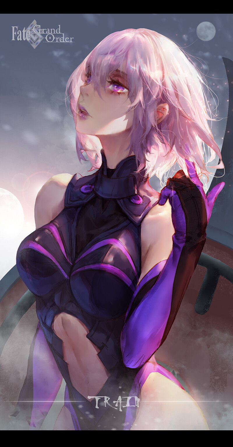 Illustrations for FGO from Train _HB - Art, Fate, Fate grand order, Ishtar, Attila, Mashu Kyrielight, Longpost, Anime art, Anime