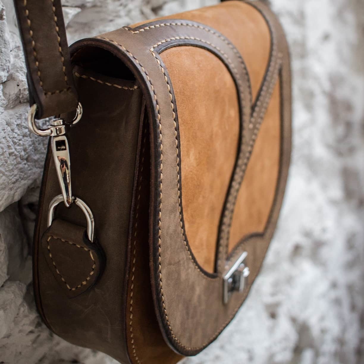 Bag as a gift - My, Leather, Leather products, Handmade, Longpost