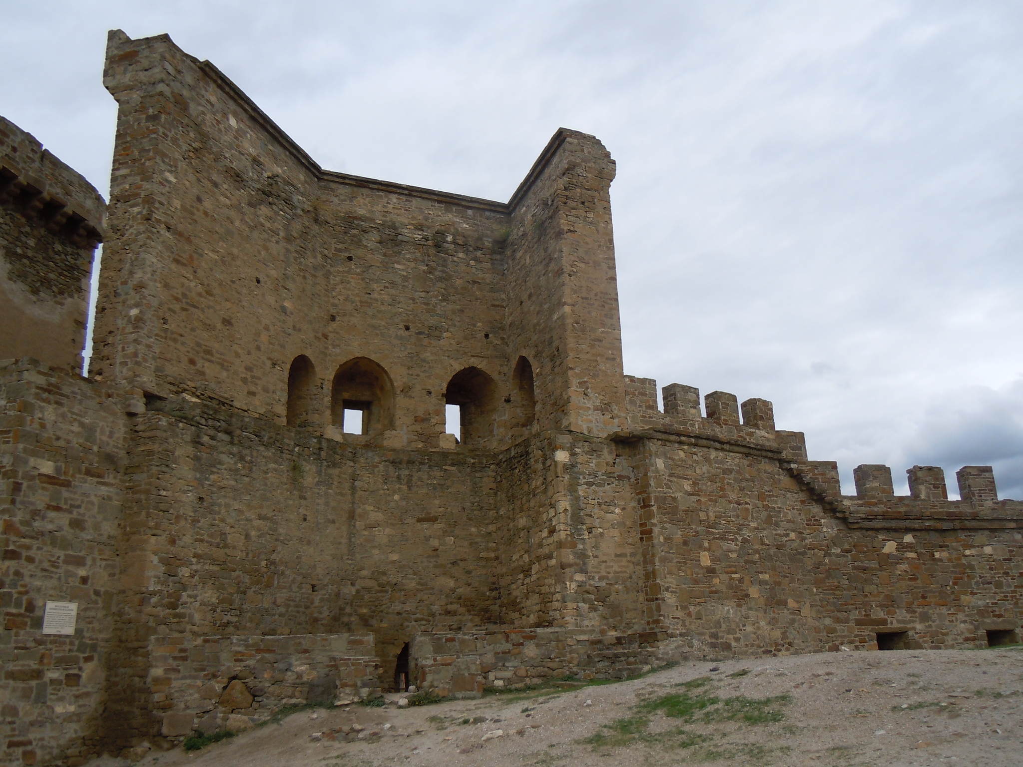 Zander. Genoese fortress..) - My, Crimea, The city of Sudak, Black Sea, Sea, Genoese Fortress, Fortress, Story, Relaxation, Longpost