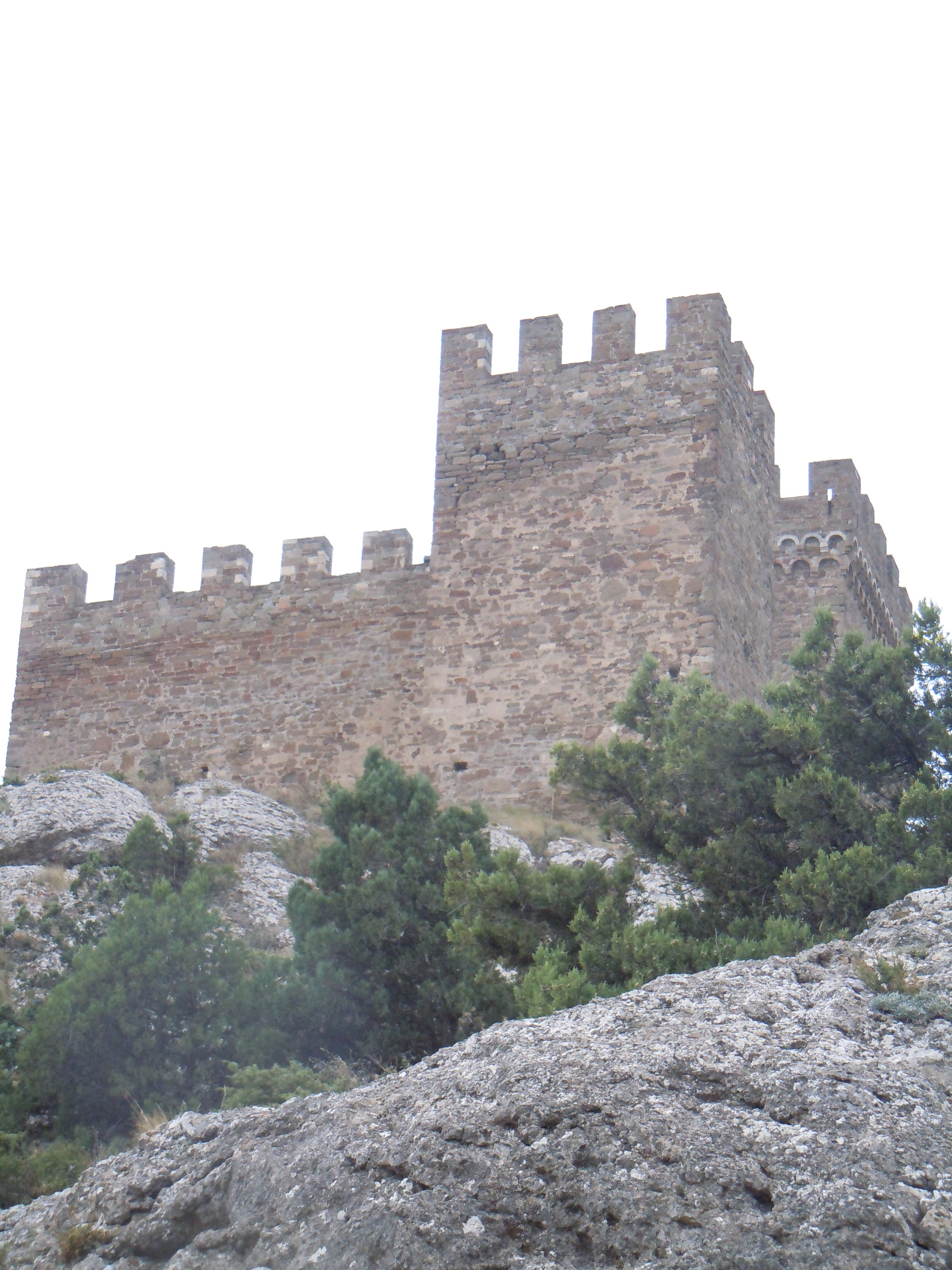 Zander. Genoese fortress..) - My, Crimea, The city of Sudak, Black Sea, Sea, Genoese Fortress, Fortress, Story, Relaxation, Longpost