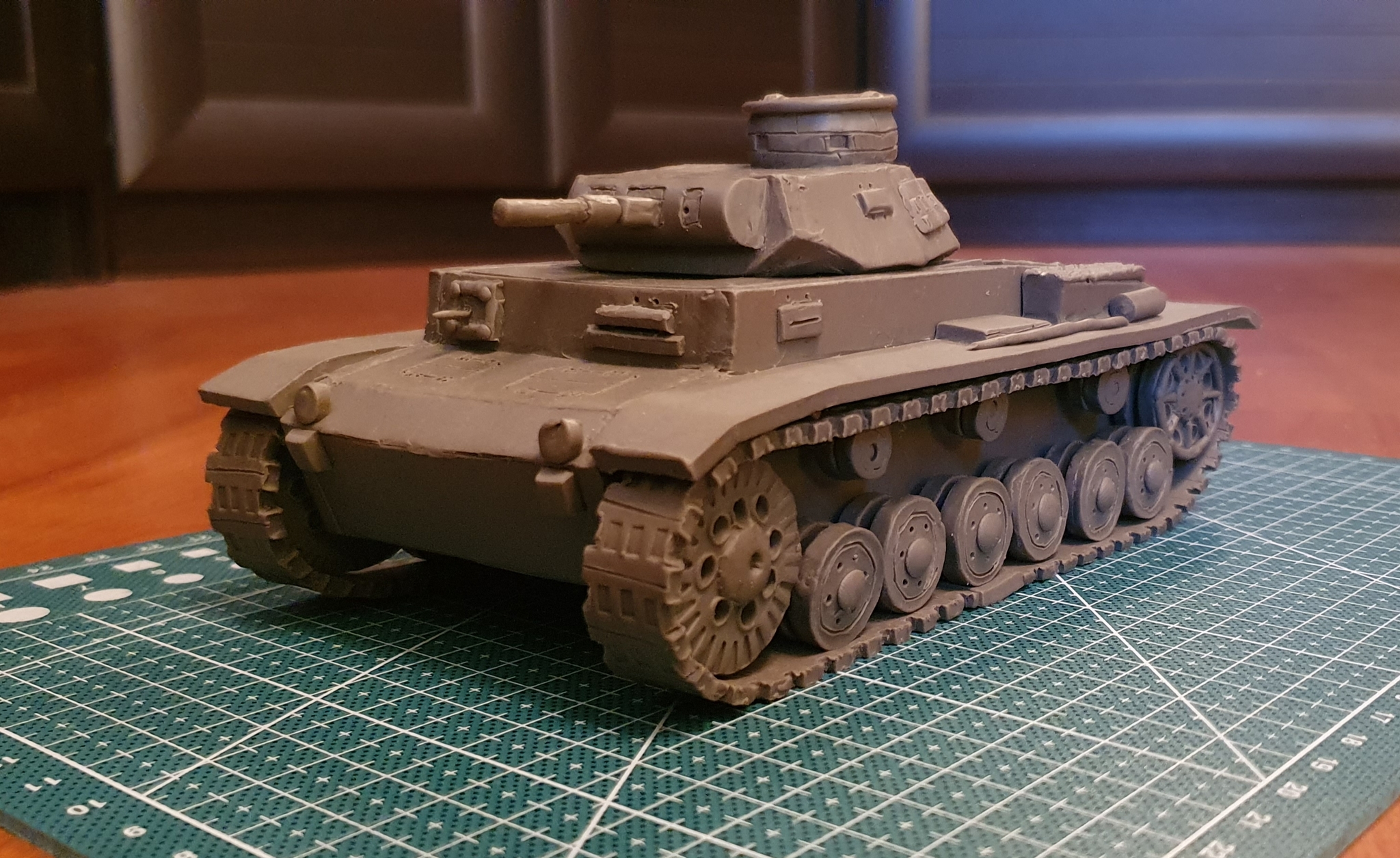 Plasticine tank building 3 - My, Plasticine, Homemade, Tanks, Models, Longpost