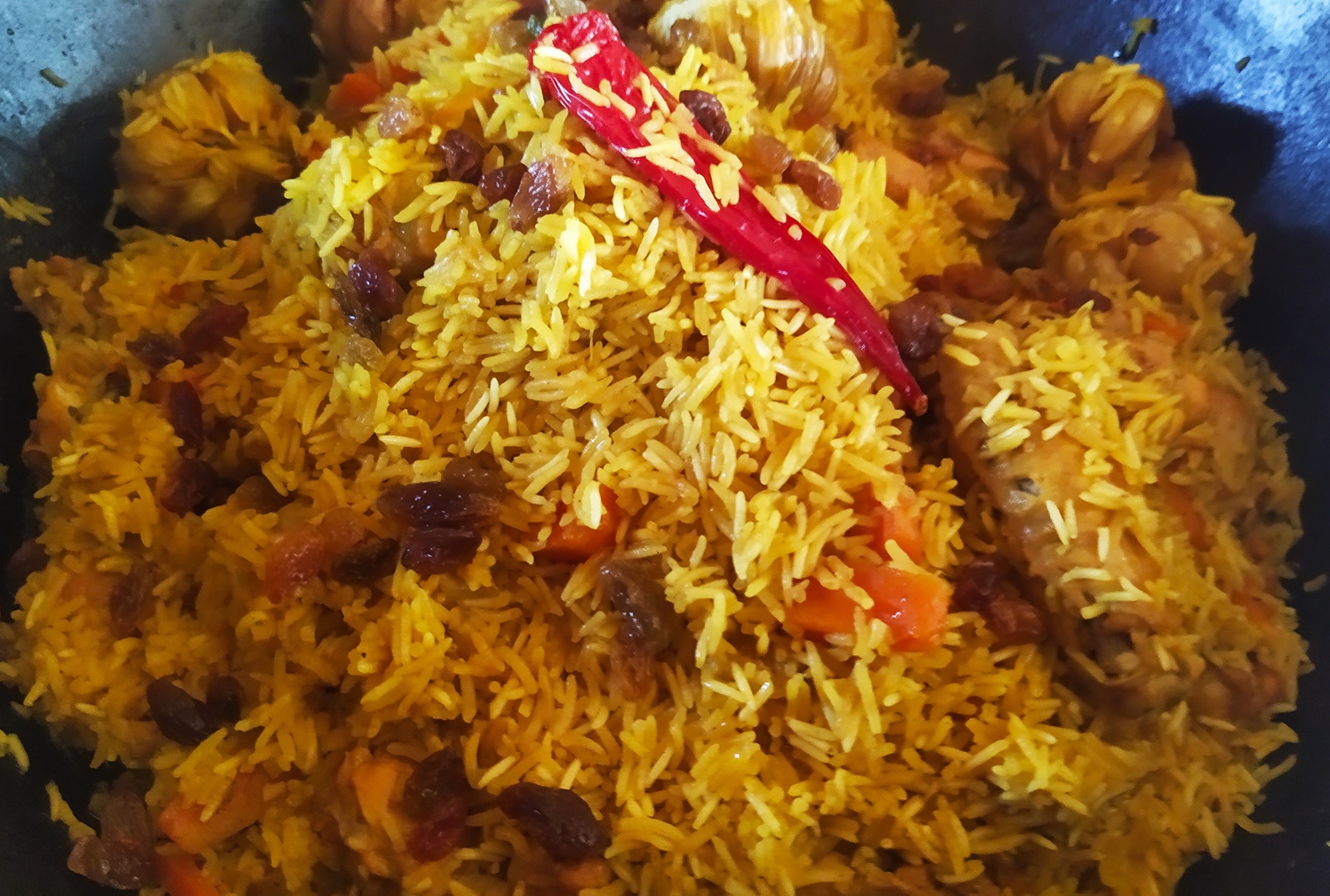 Today pilaf from chicken wings tulips - My, Food, Pilaf, Hen, Zira, Longpost, Recipe, Cooking