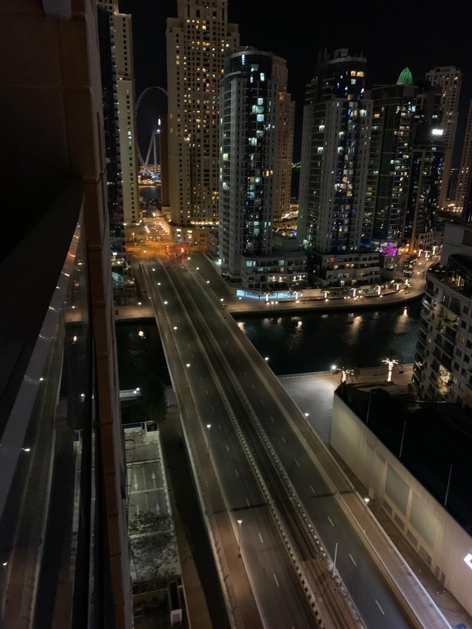 Photos of empty Dubai roads - Road, Dubai, Coronavirus, Quarantine, The photo, Longpost