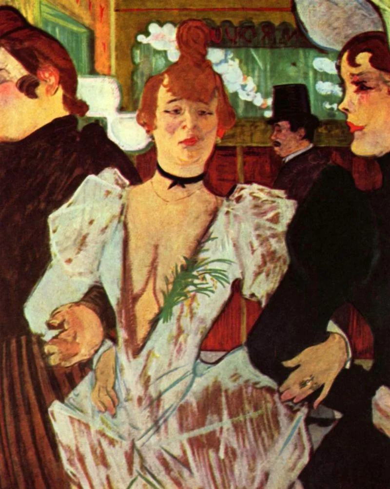 LA GULU. WINE AND MEN – ITS ATMOSPHERE - My, Cancan, Dancing, France, Toulouse-Lautrec, Longpost