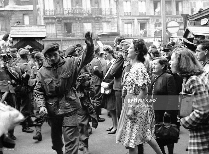 Parades of prisoners - My, The Great Patriotic War, France, Allies, Video, Longpost, Propaganda