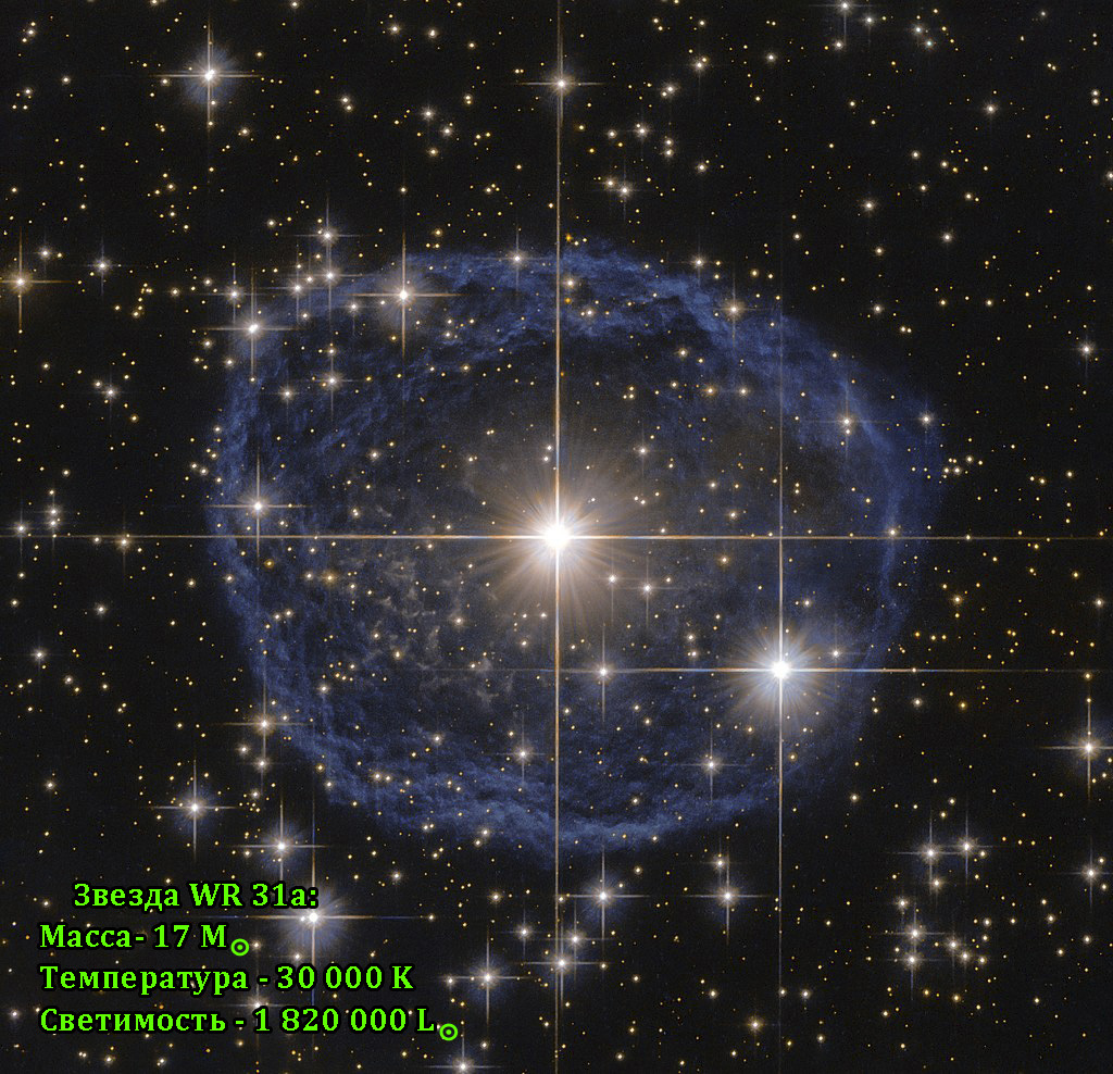 Wolf-Rayet stars are veiled monsters - My, Stars, Galaxy, Space, GIF, Longpost