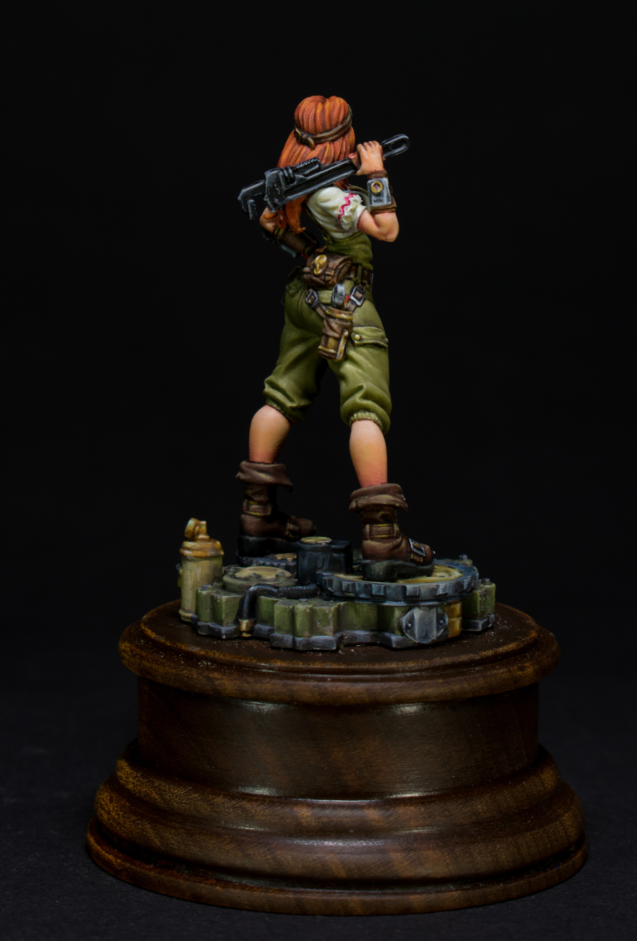 Gannusya (based on the comic book Will) - My, Painting miniatures, Painting, Fantasy, Will, Comics, Nmm, Longpost