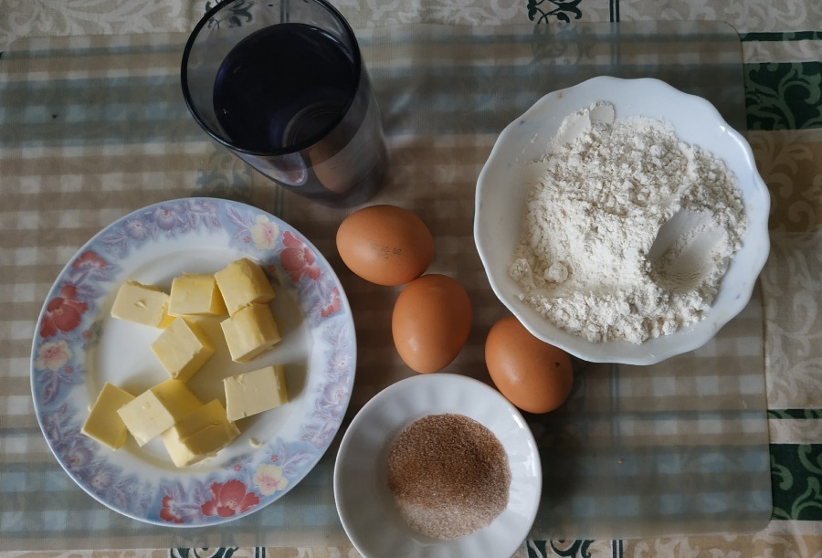 Quarantine cookies for beginners and more - My, Cookies, Custard dough, Recipe, Longpost