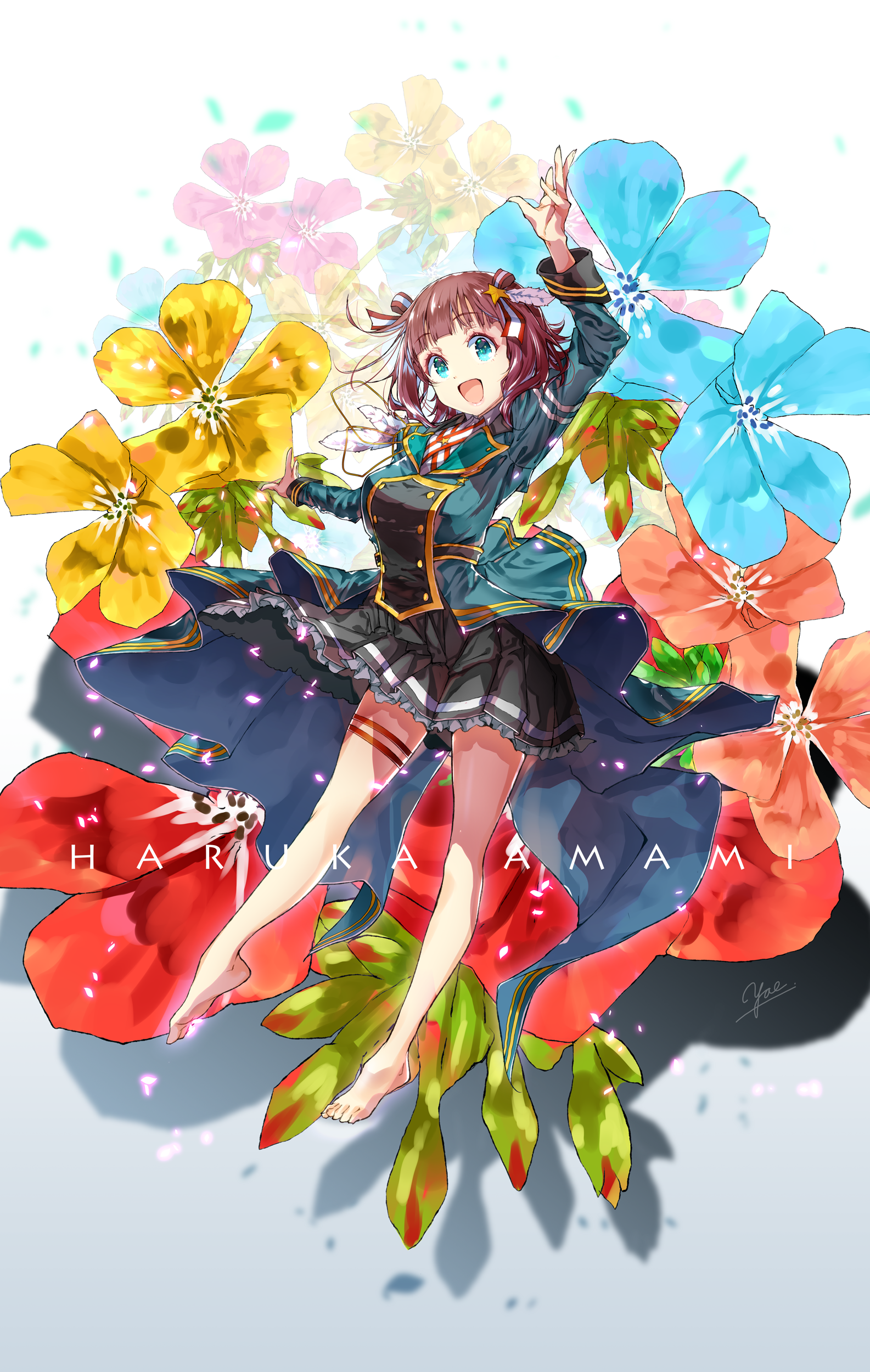 Haruka Amami - Anime art, The Idolmaster: Million Live!, Amami Haruka, Anime