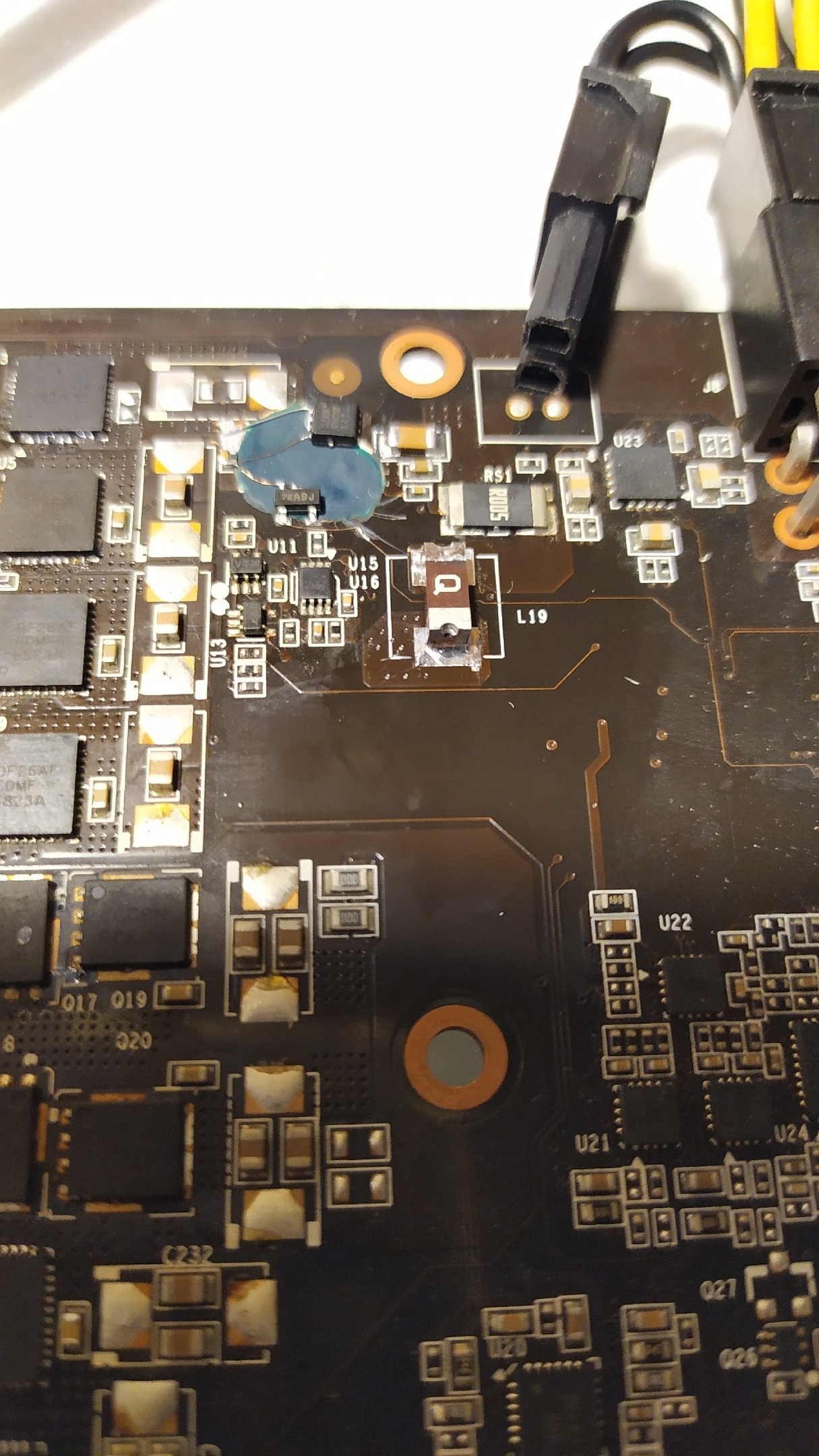 Palit GTX 980ti JetStream cuts out under light load - My, Video card, Repair, GTX, Longpost