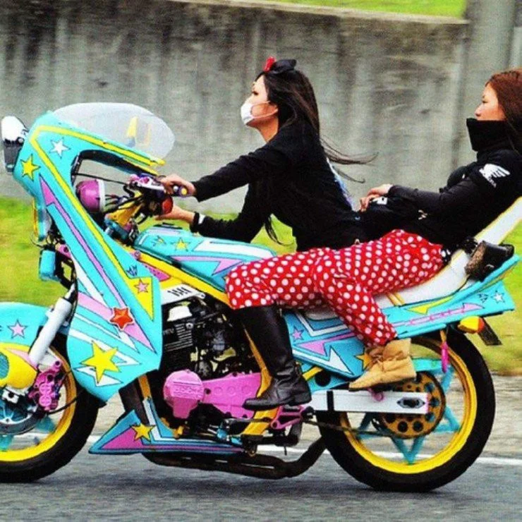 Bosozoku (moto) - bosozoku, Moto, Style, For an amateur, Longpost