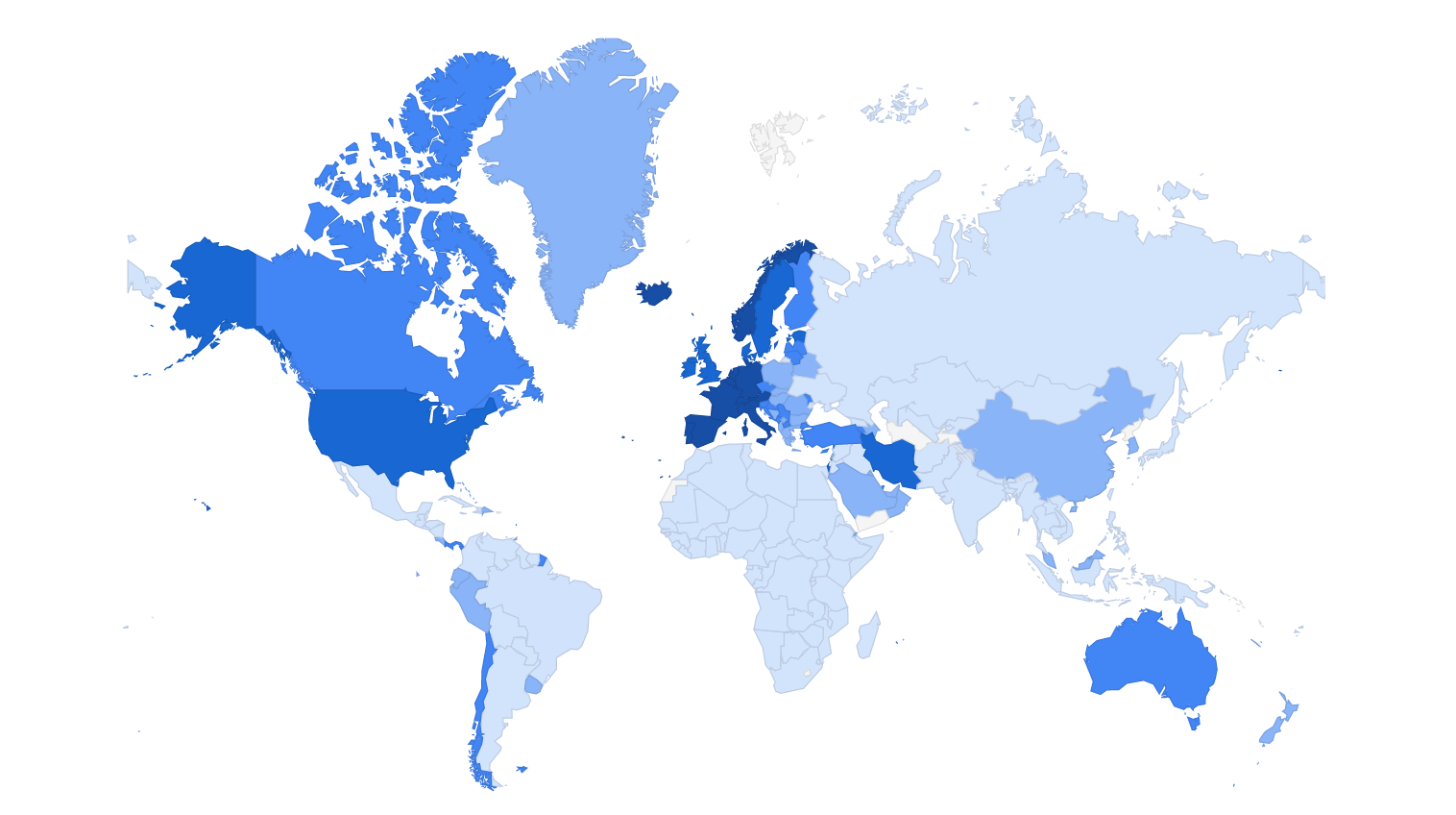 Looking at the infection map - Coronavirus, Intrigue