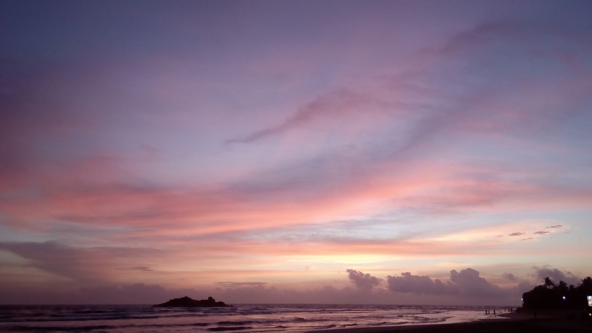 My timelapses of sunsets in Sri Lanka + (23 photos) - My, Sunset, Longpost, Nature, Vacation, Sri Lanka, No rating, Ocean, Video