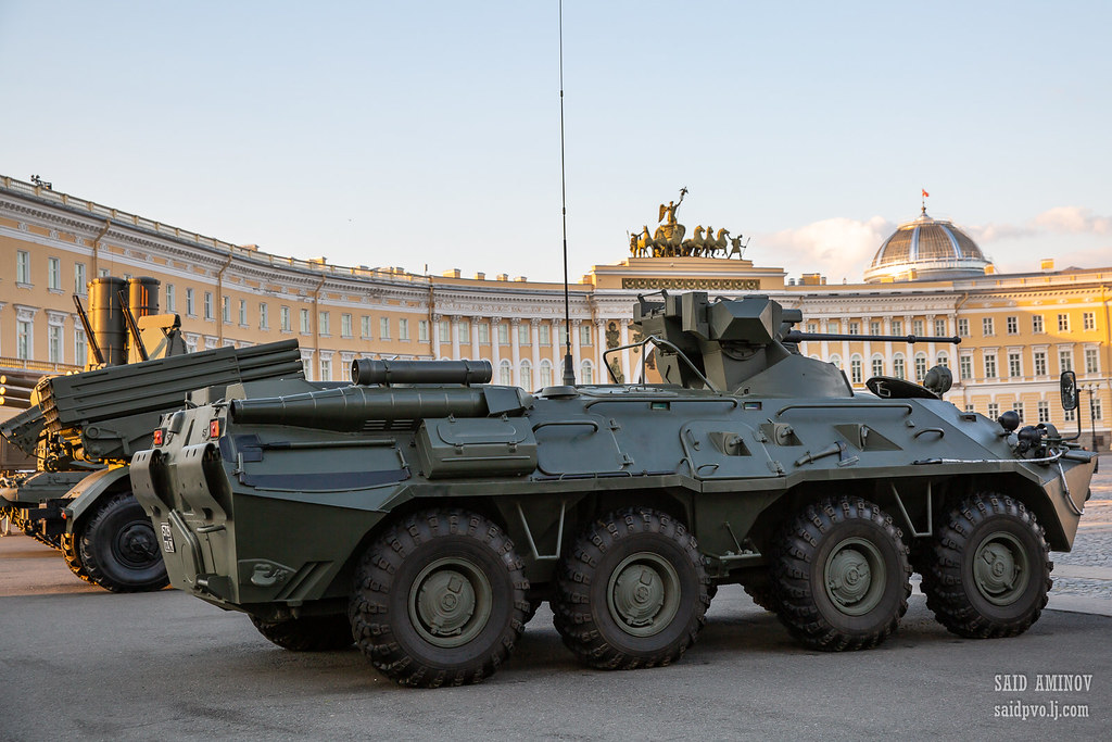 Dawn on Palace Square - Army, Saint Petersburg, Air defense, Sau, Bastion, Zrk s-400, Longpost