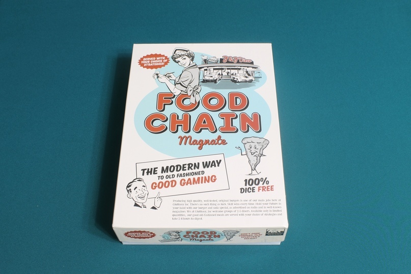 Food chain Magnate - Sharks of the restaurant business - My, Board games, Rules, Overview, Let-play, economic game, Longpost, Food chain magnate