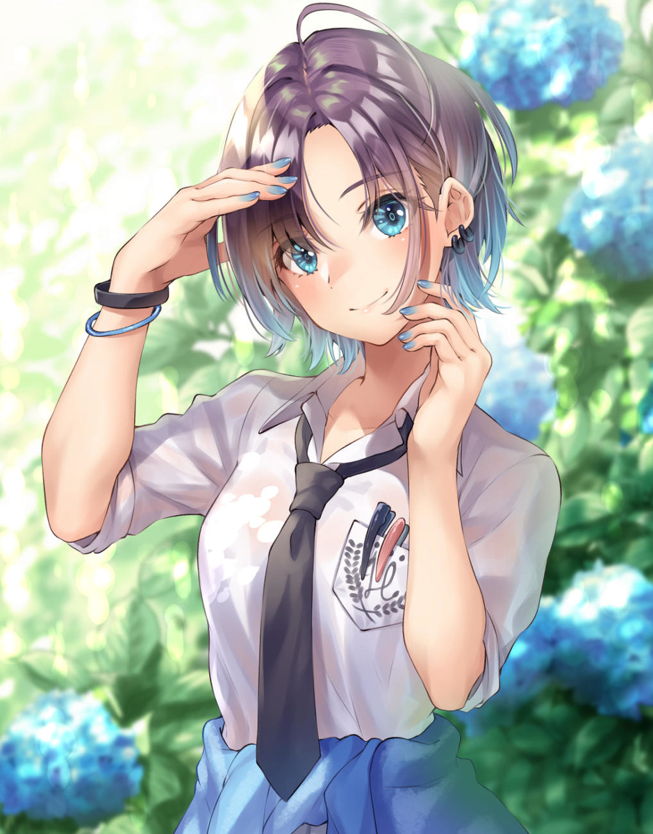 Toru Asakura - Аниме, Арт, Anime Art, Idolmaster, Idolmaster shiny colors, Noctchill, Asakura Toru, Девушки