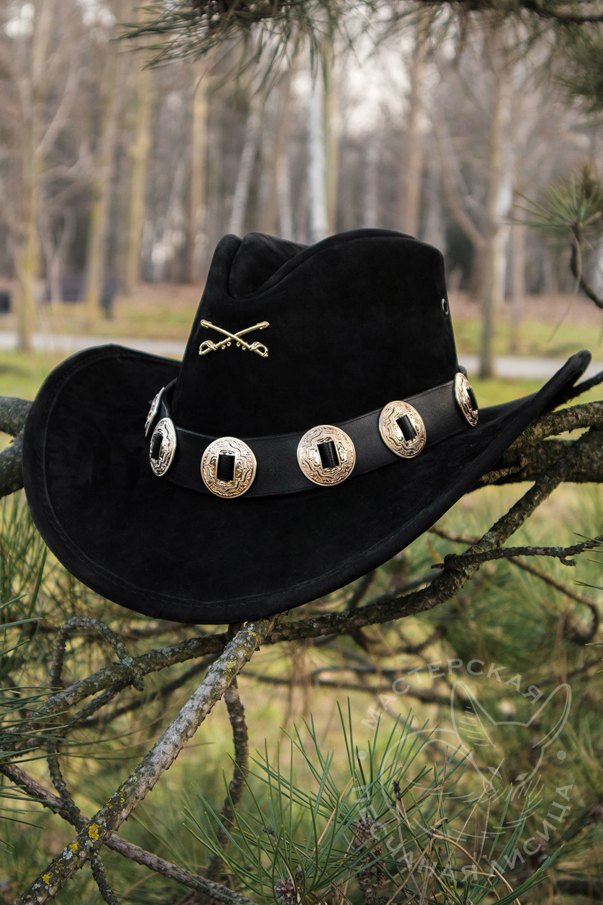 Stetson Lemmy - My, Handmade, Hat, Craft, With your own hands, Needlework without process, Leather products, Lemmy Kilmister, Longpost