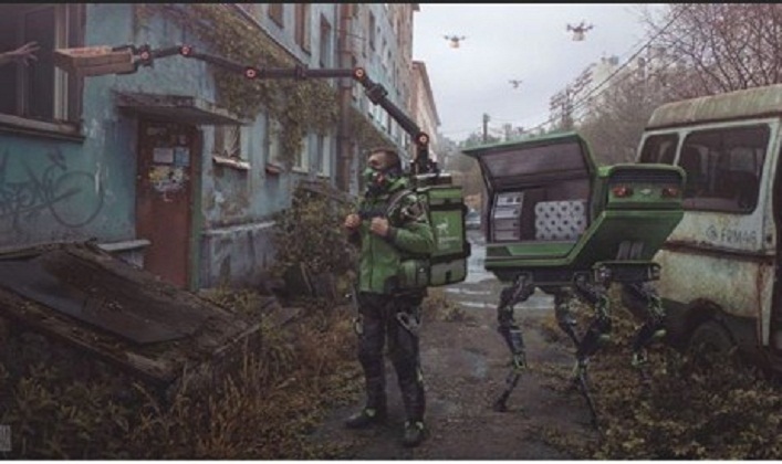 Boston Dynamics robots will replace couriers of popular Russian food delivery services - Delivery, Boston dynamics, Humor, IA Panorama