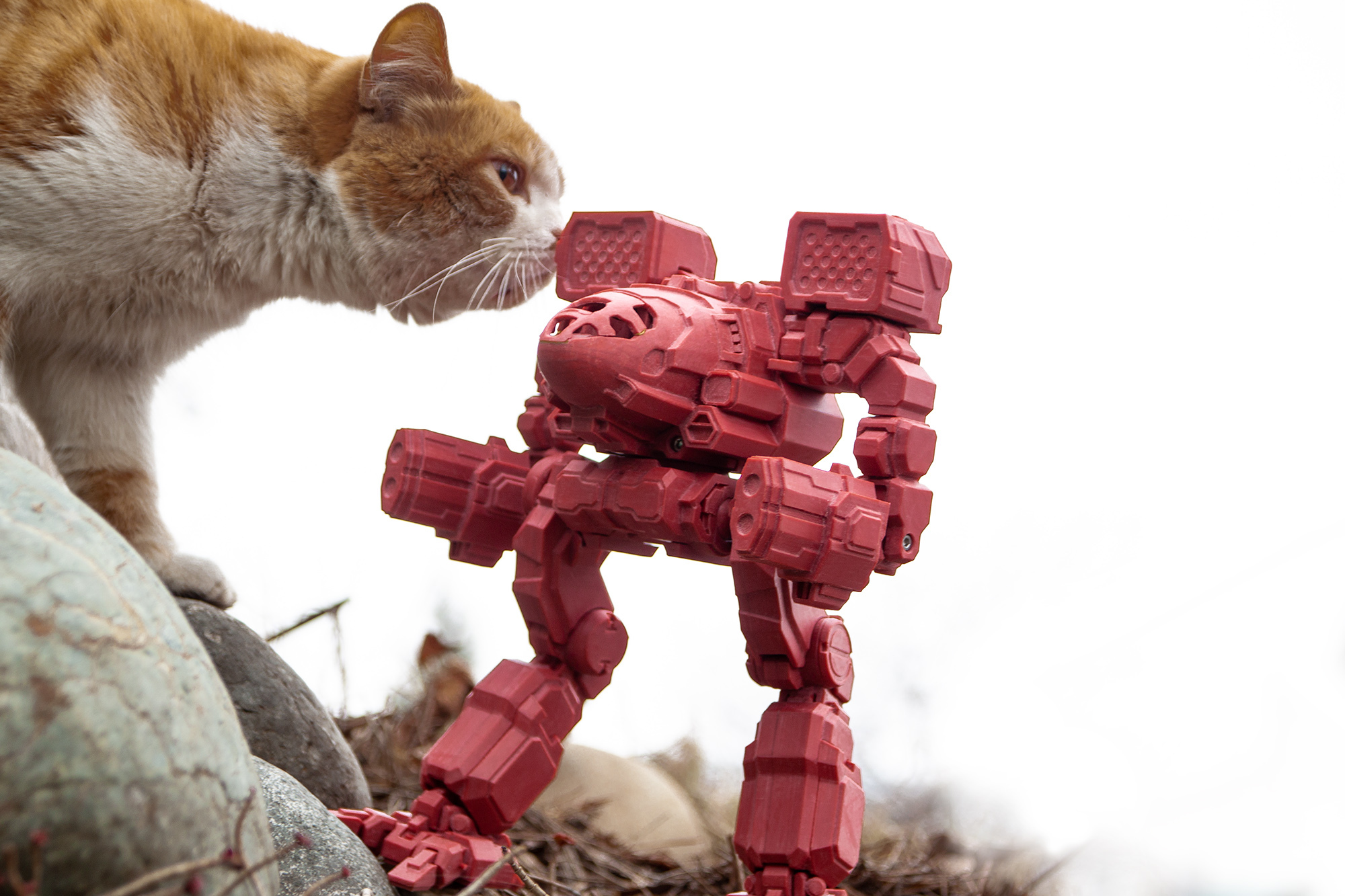 MWO Timber Wolf - My, Mechwarrior Online, Mwo, 3D печать, Robot, Battletech, Timberwolf, Mad Cat, Longpost