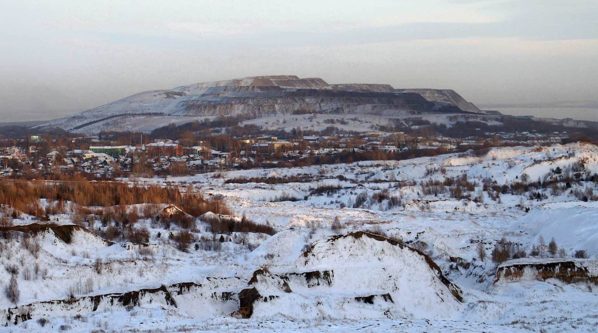 Reply to the post “Man-made Fuji in Kiselevsk (Kuzbass).” - My, Fujiyama, Coal mine, Ecology, Kiselyovsk, Kemerovo region - Kuzbass, Kemerovo, Reply to post, Longpost