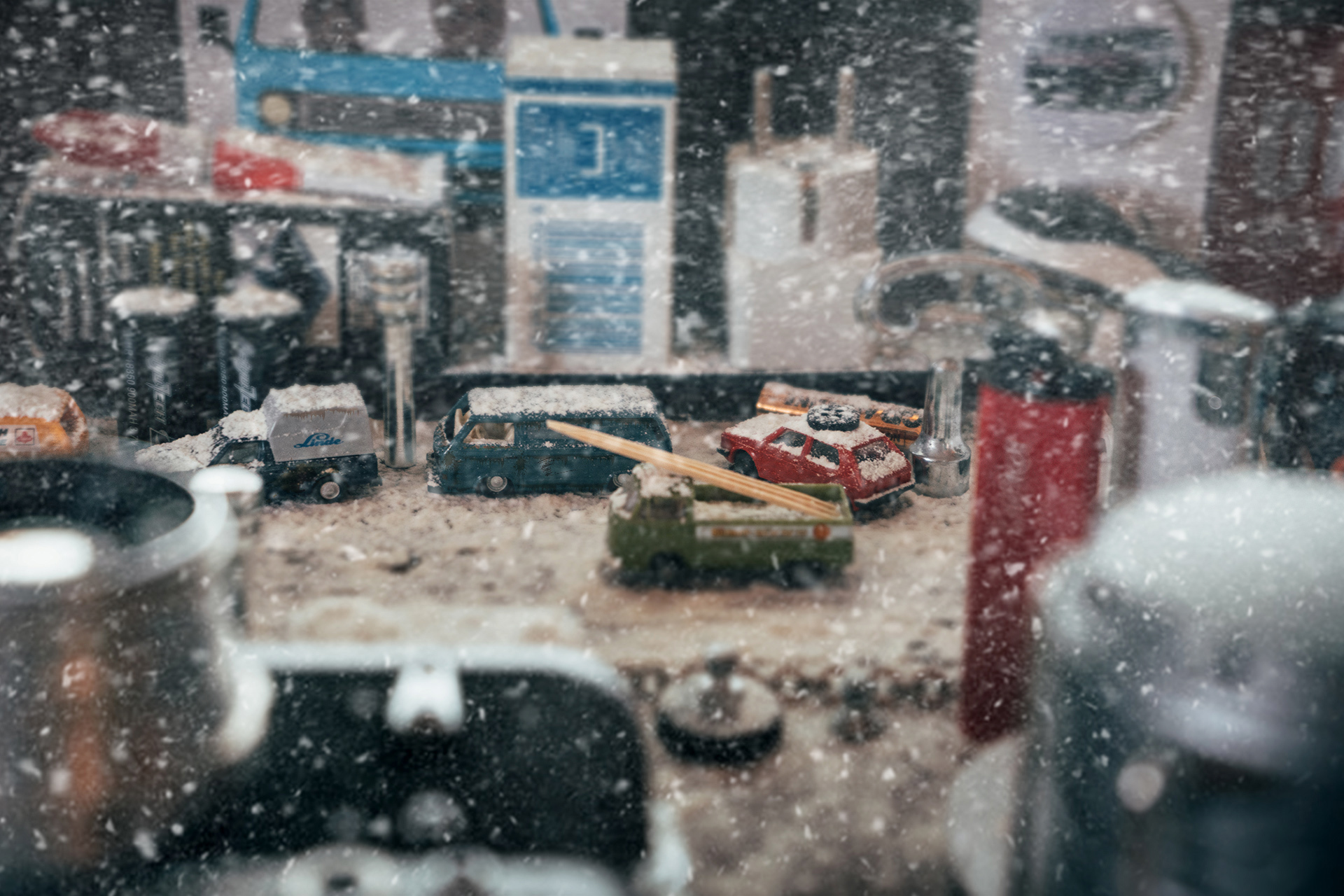 Not a boring quarantine - My, Quarantine, Moscow, Car modeling, Diorama, Photographer, Longpost