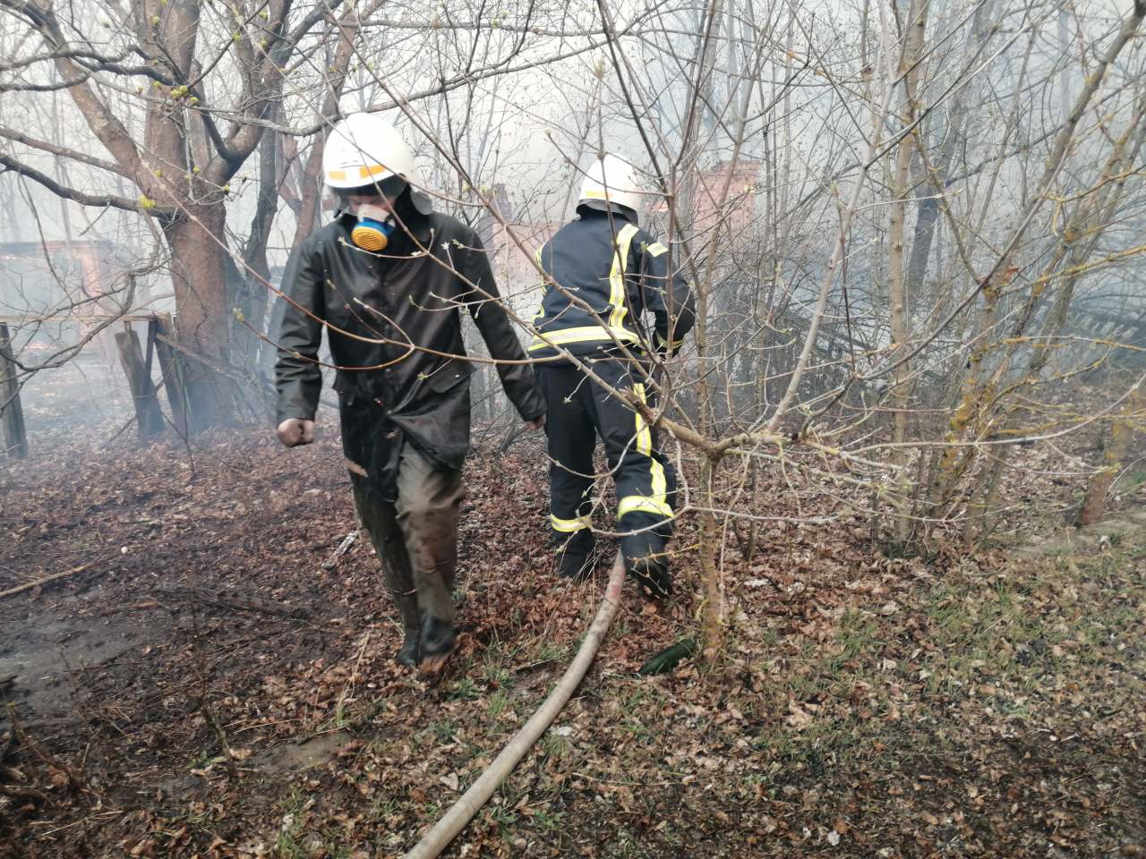 Fires currently raging in the Chernobyl Zone - Chernobyl, Fire, Video, Longpost